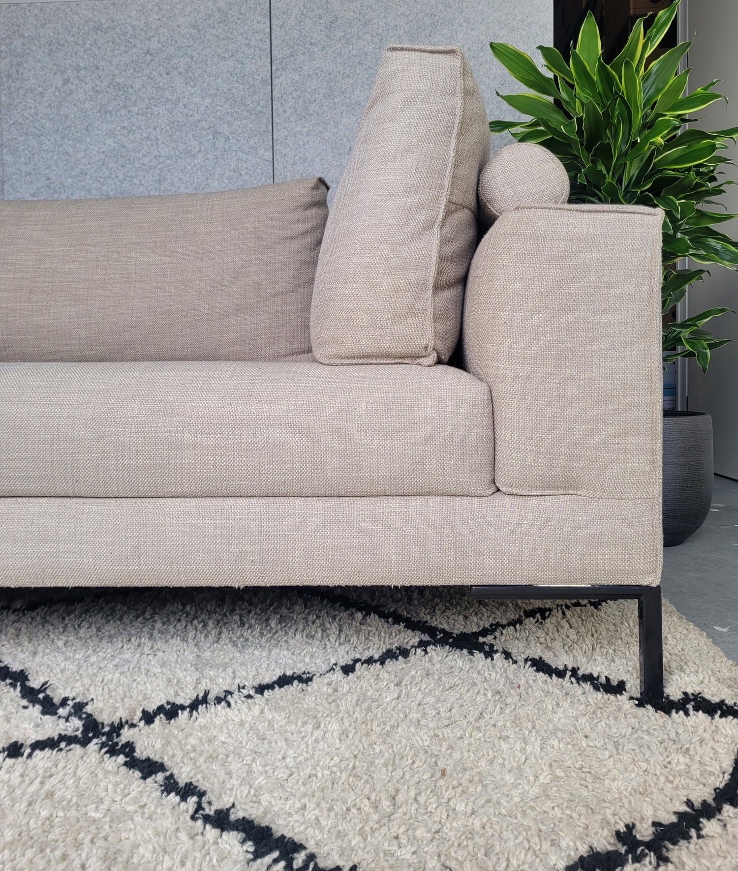 Refurbished design bank kopen beige