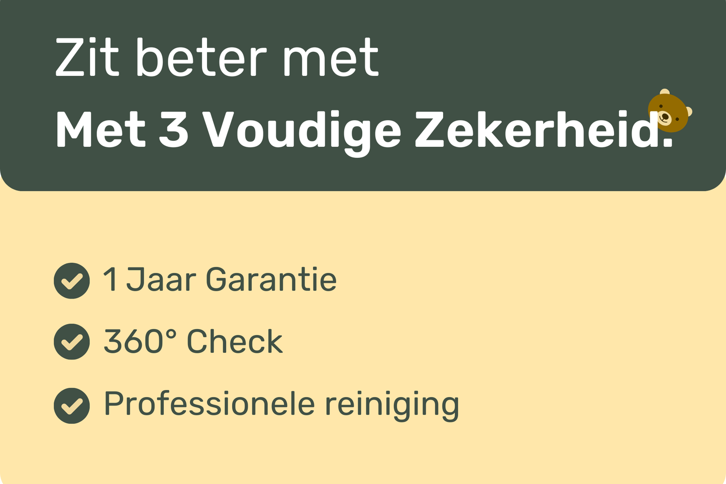 Moderne Hoekbank Beige