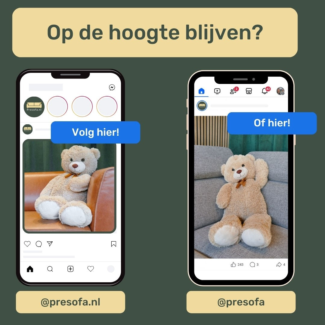 Hoekbank Beige Organisch