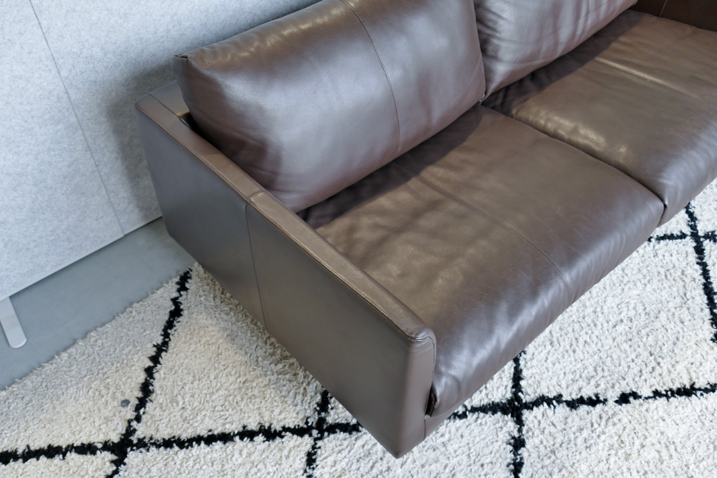 Montis Axel 3-Zits Choco Bruin leren bank3