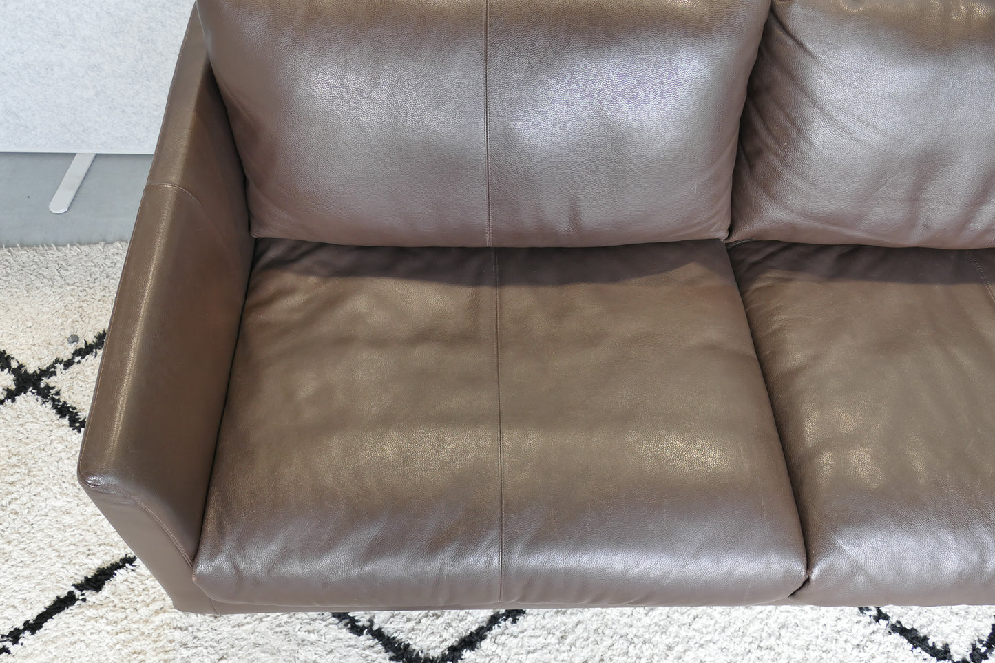 Montis Axel 3-Zits Choco Bruin leer bank