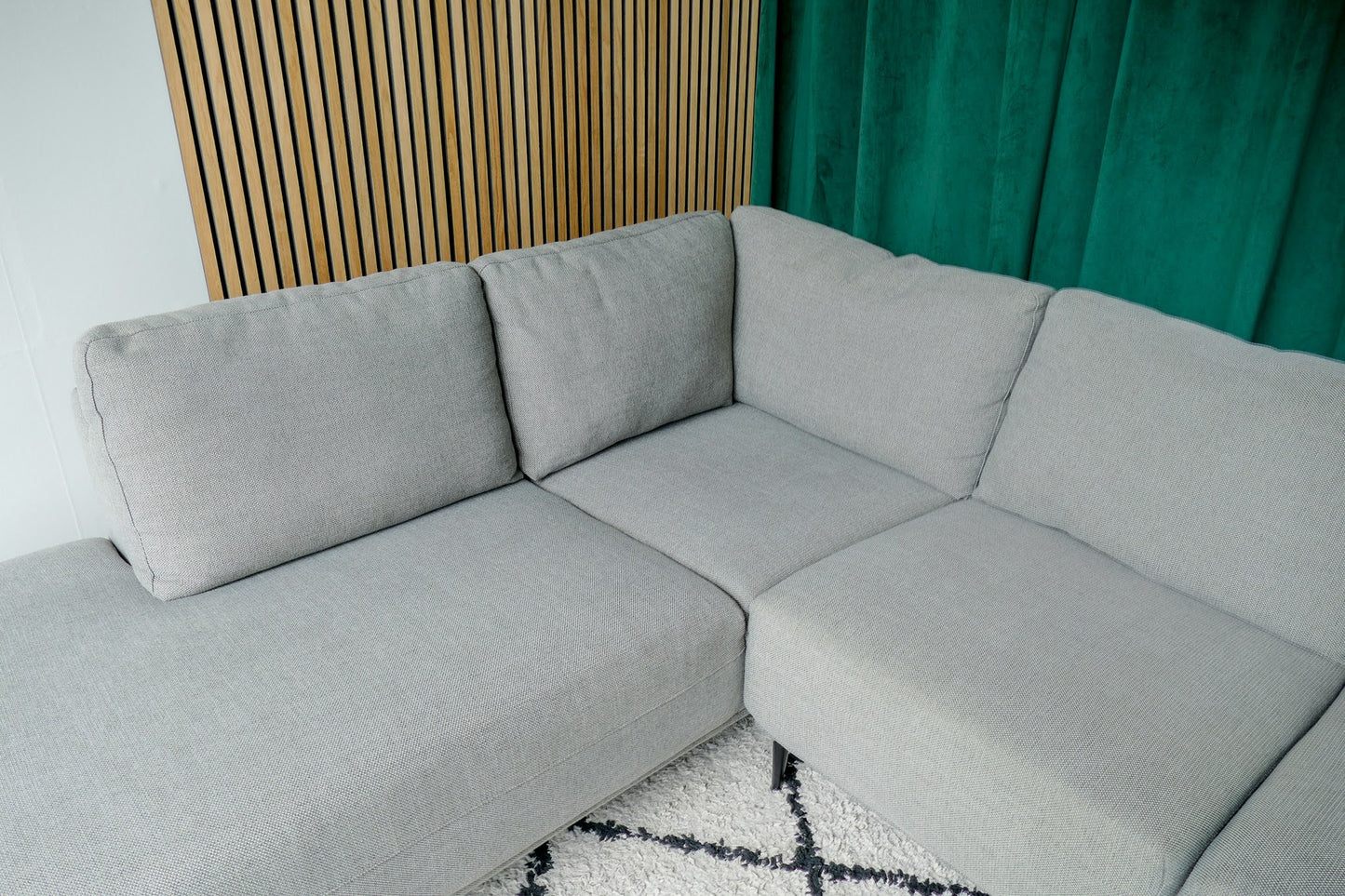 Hoekbank Hocker Grijs - de Bommel
