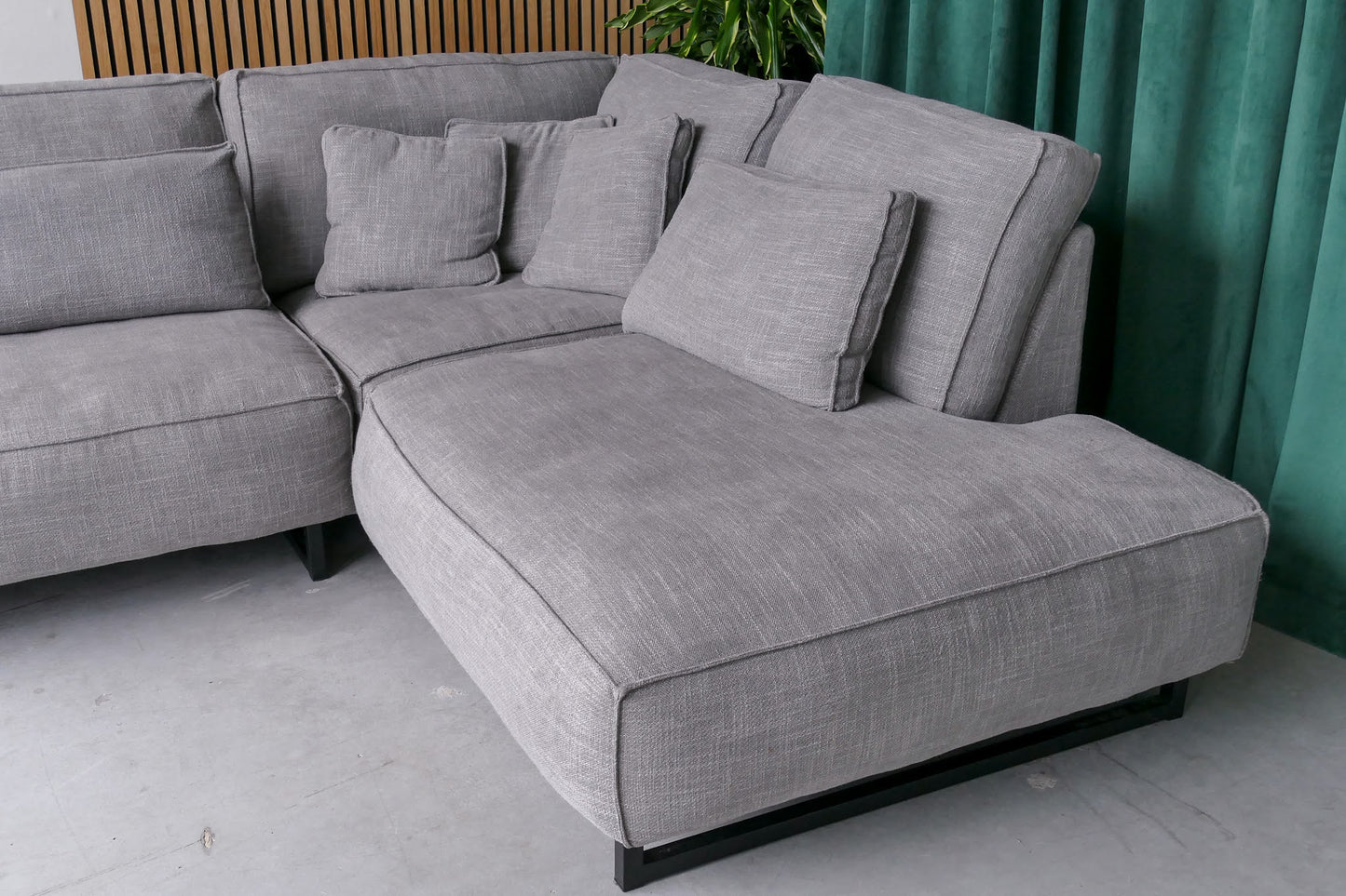 Lounge Hoekbank Lichtgrijs