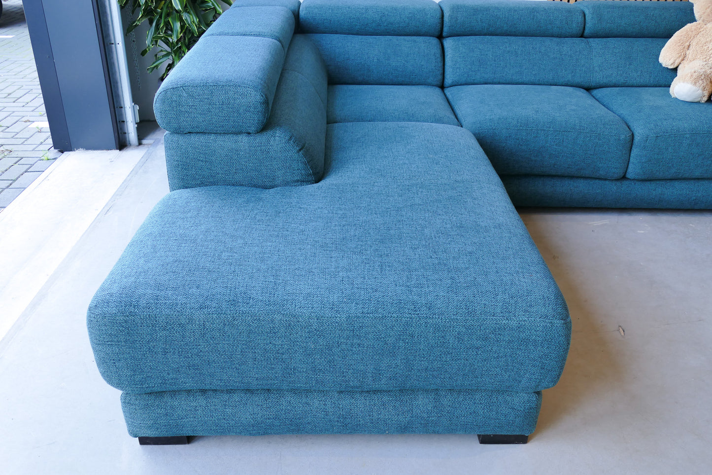 Blauwe Hoekbank Goossens