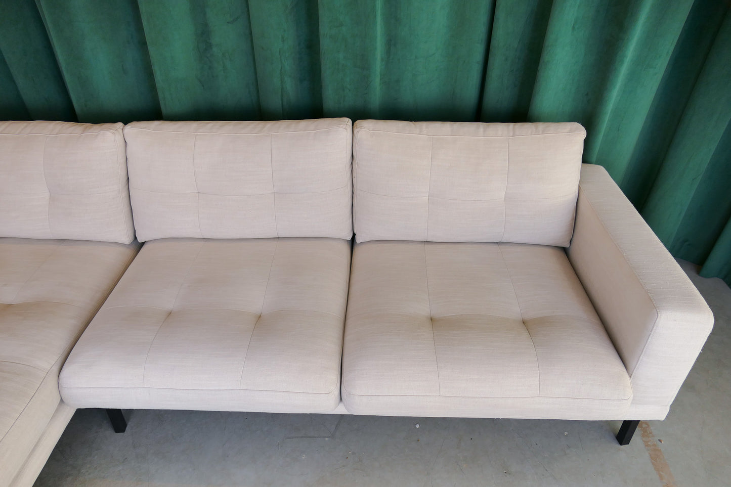Hoekbank Beige Woood