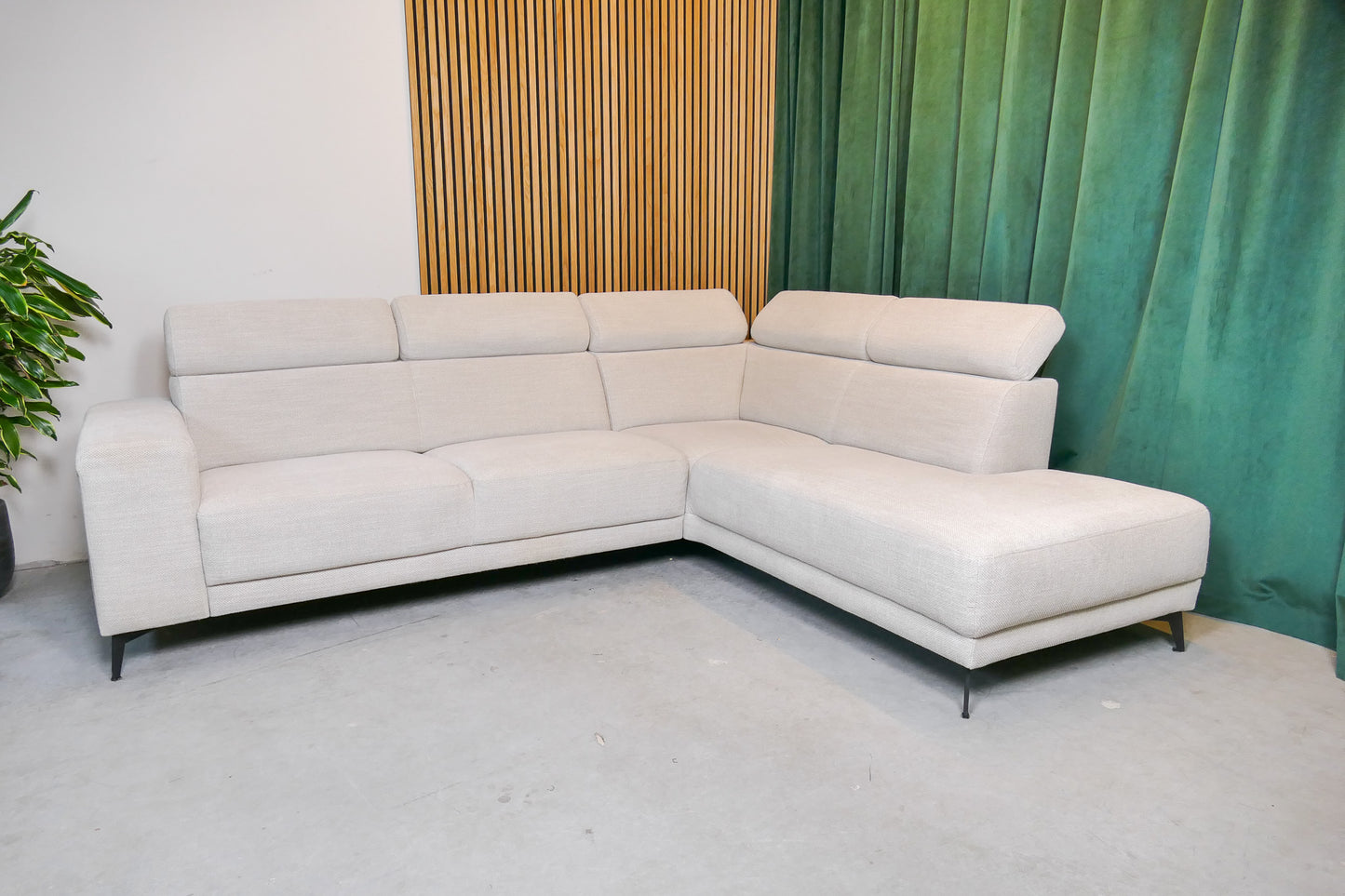 Hoekbank Beige