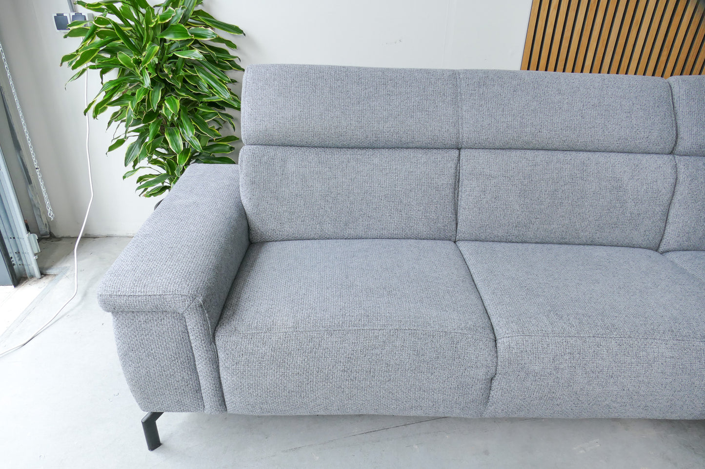 Moderne Hoekbank Grijs Ashford