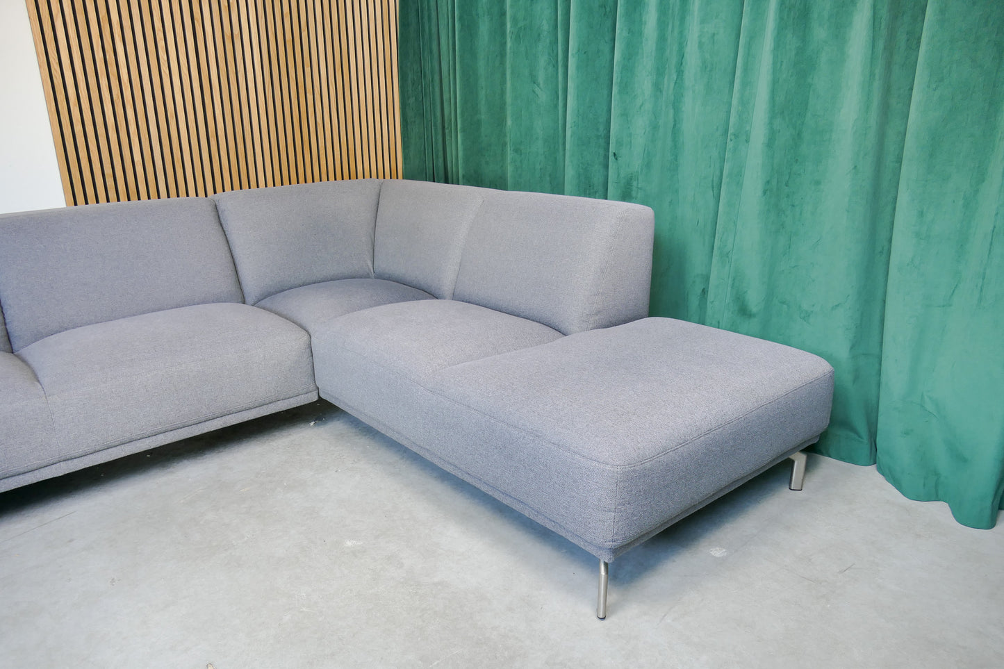 Montel Hoekbank Viano Antraciet