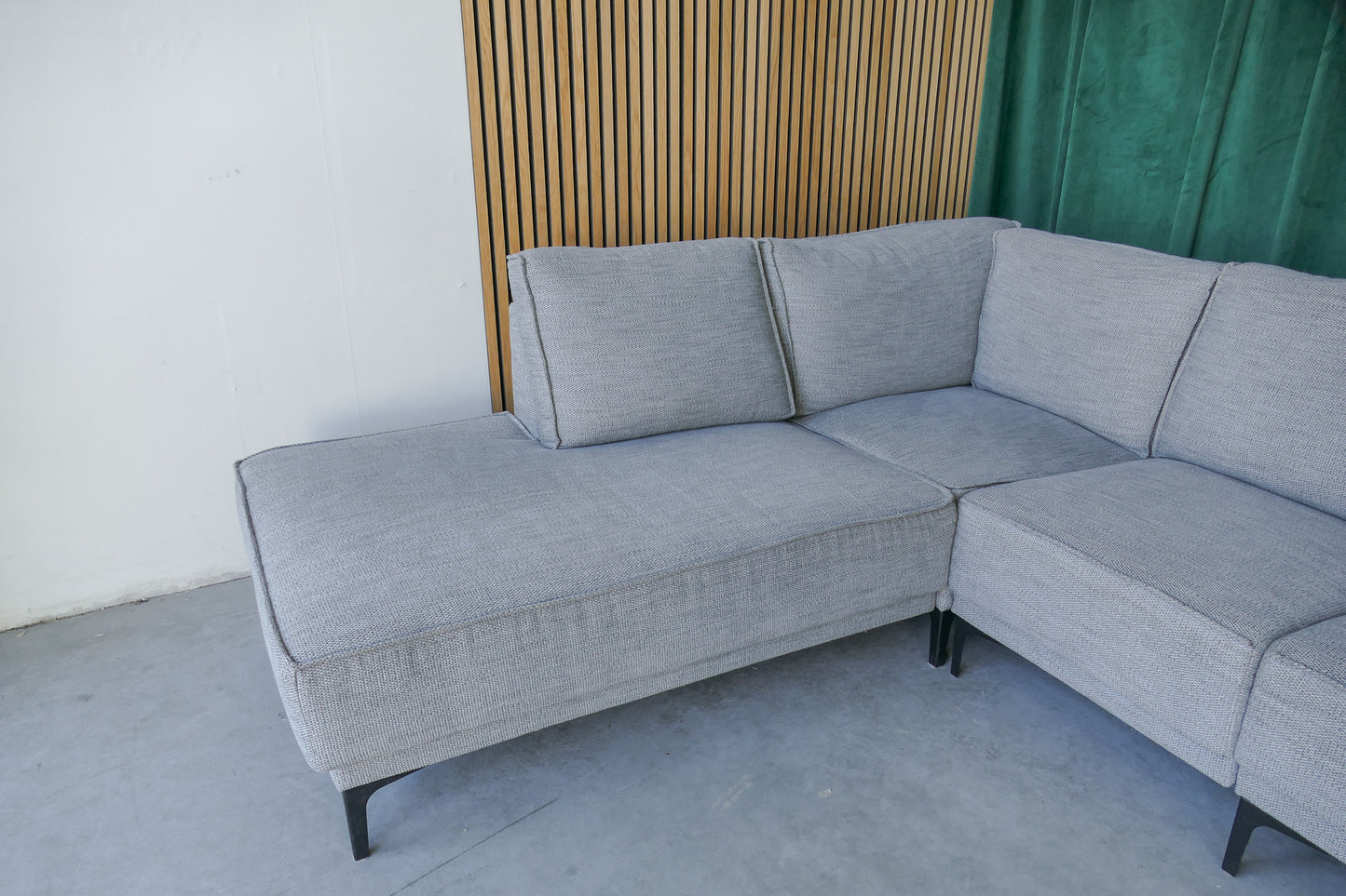 Refurbished Hoekbank Lichtgrijs