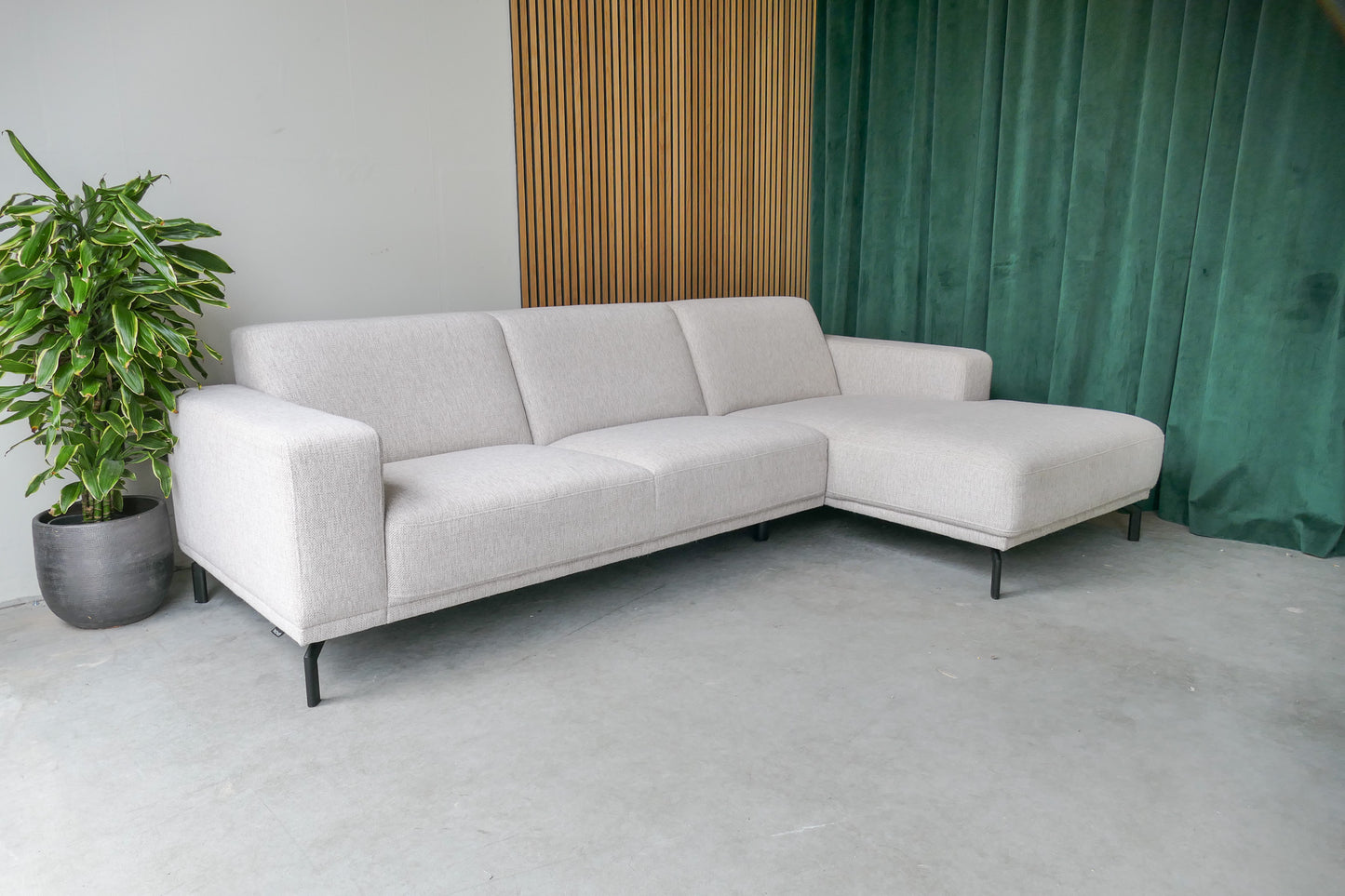 Refurbished Montèl Hoekbank Viano Beige