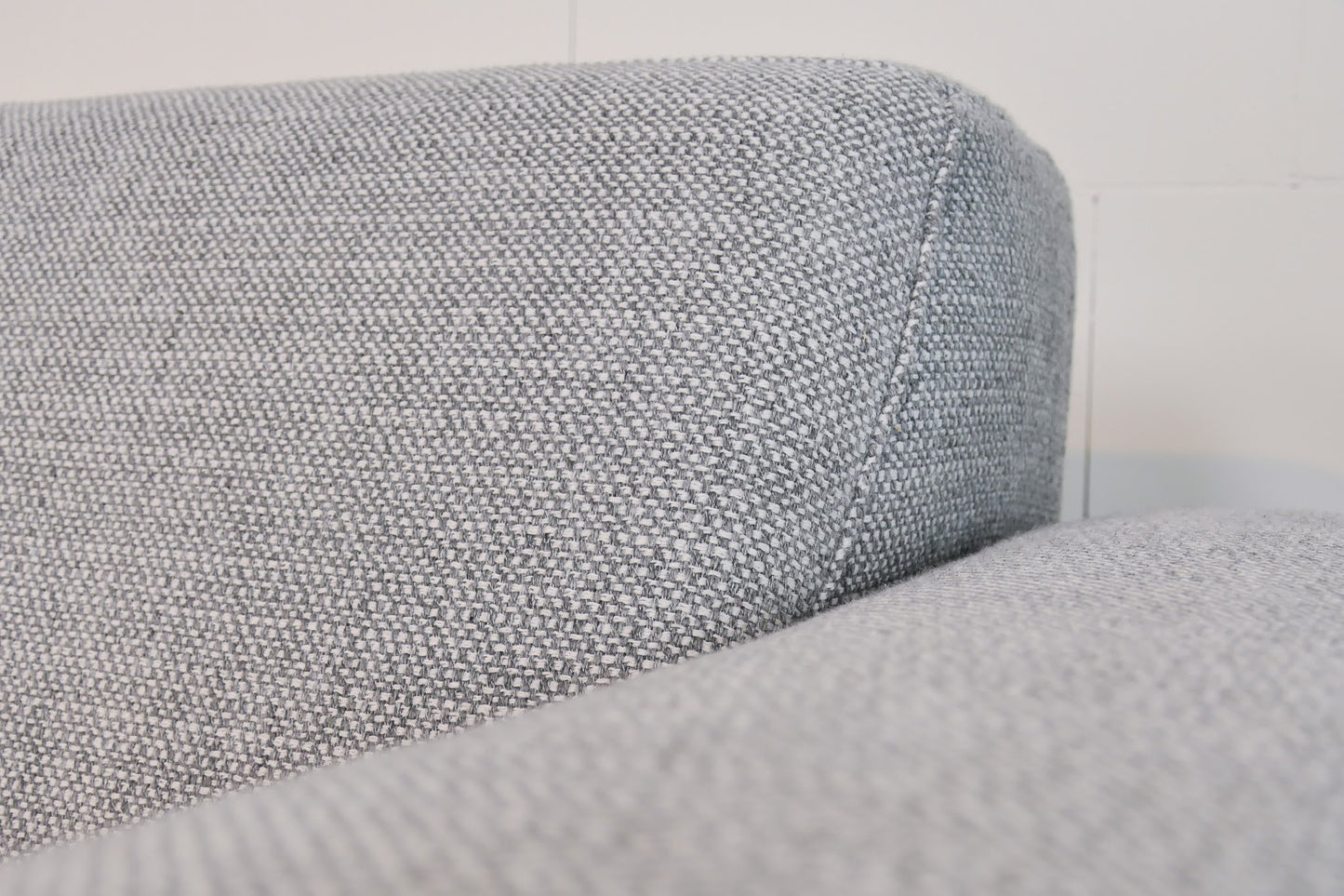 Refurbished Montèl Hoekbank Viano lichtgrijs