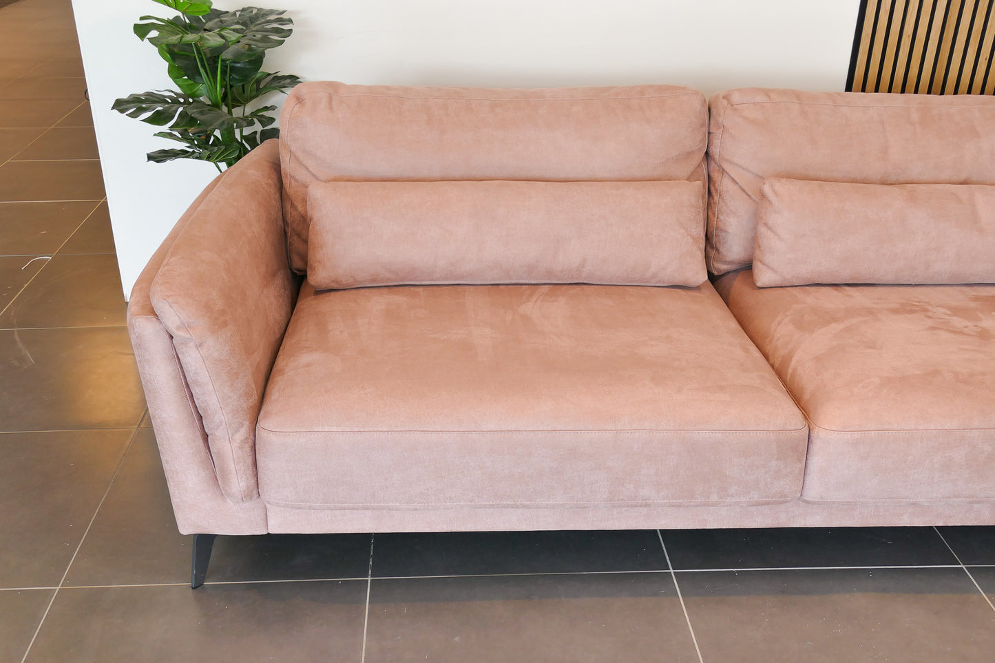 Refurbished U Bank Organisch Pastel Roze