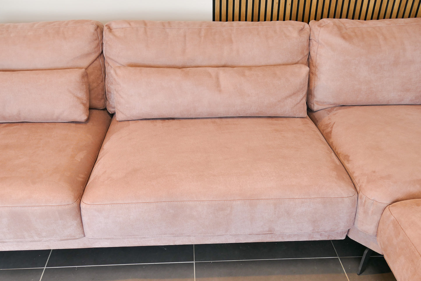 Refurbished U Bank Organisch Pastel Roze