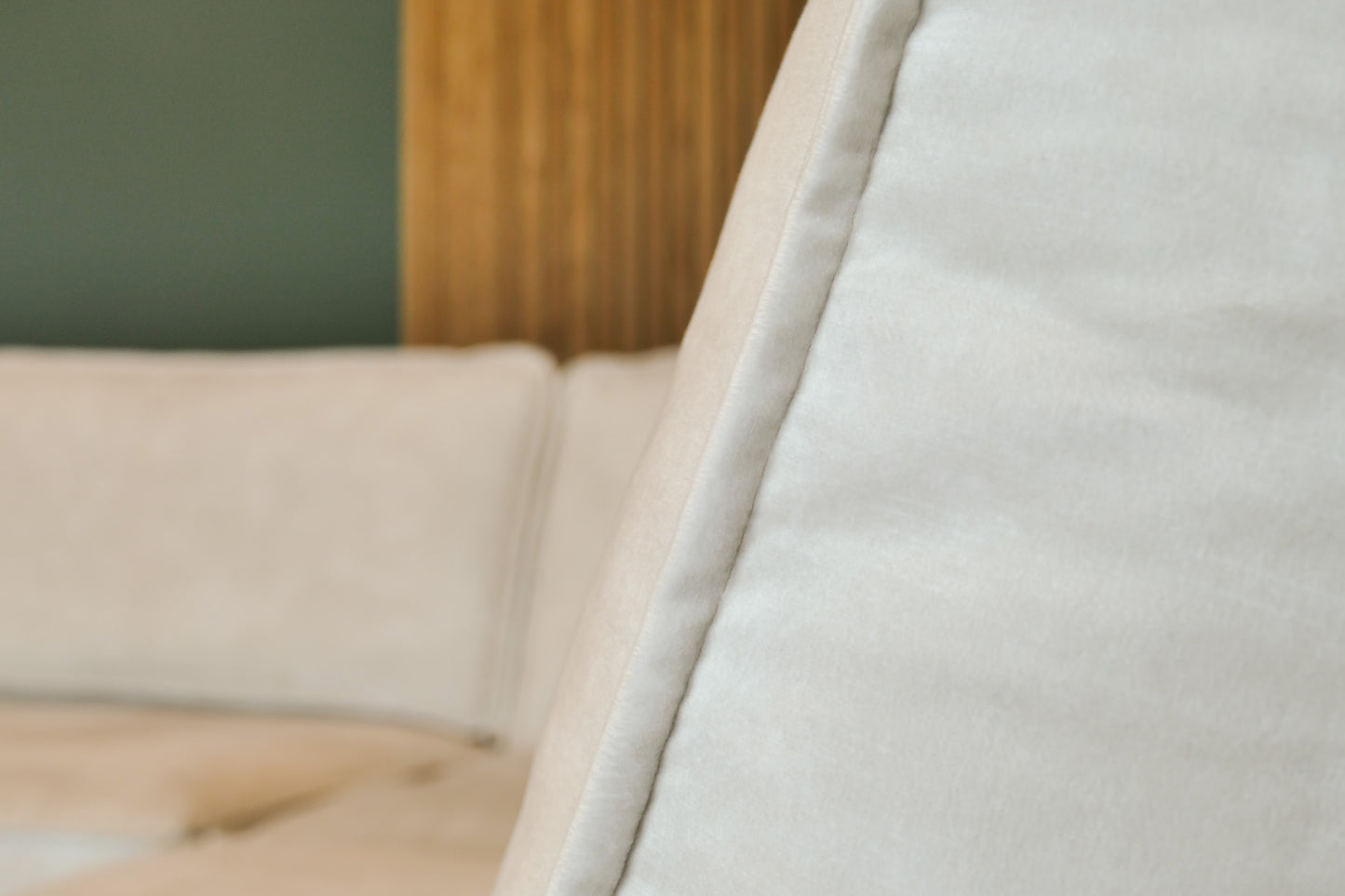 Refurbished Hoekbank Gebroken Wit