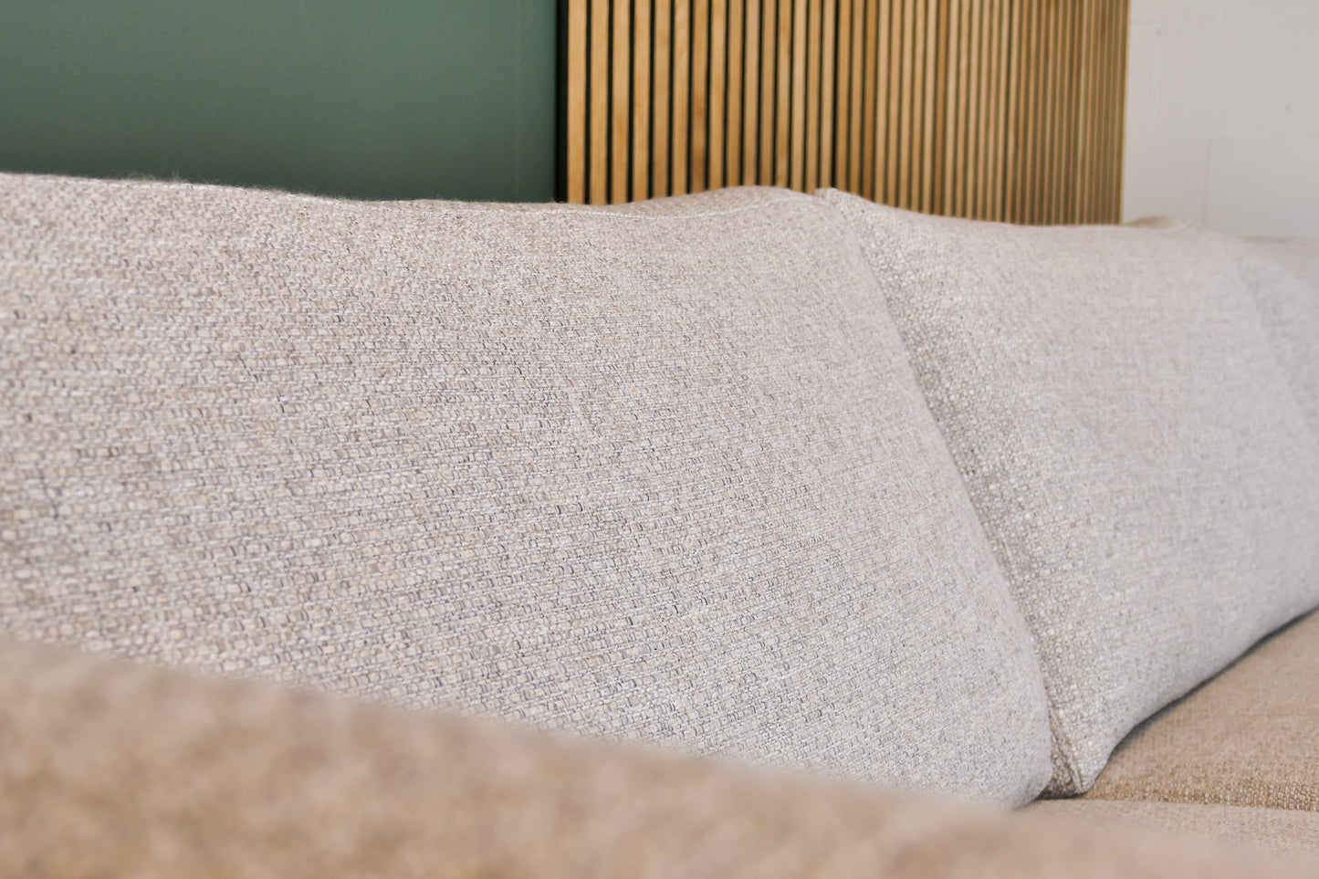 Refurbished Hoekbank Lichtgrijs Beige