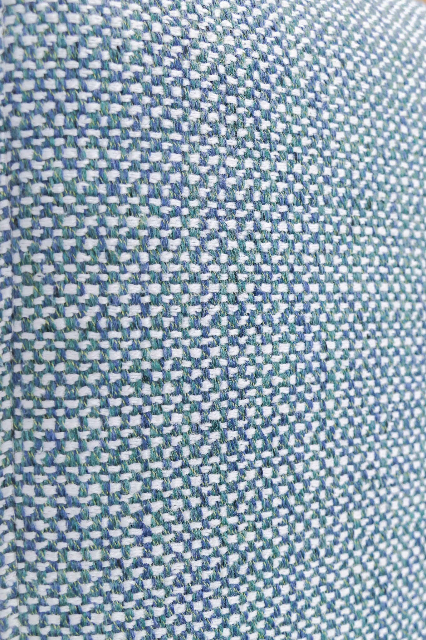Refurbished Hoekbank Montèl Viano blauw/Groen Gemêleerd