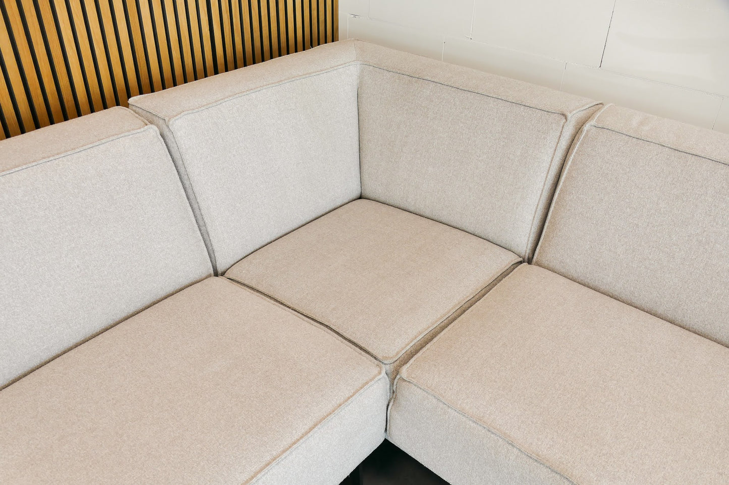 Refurbished Hoekbank Cartel Living Nomad Beige