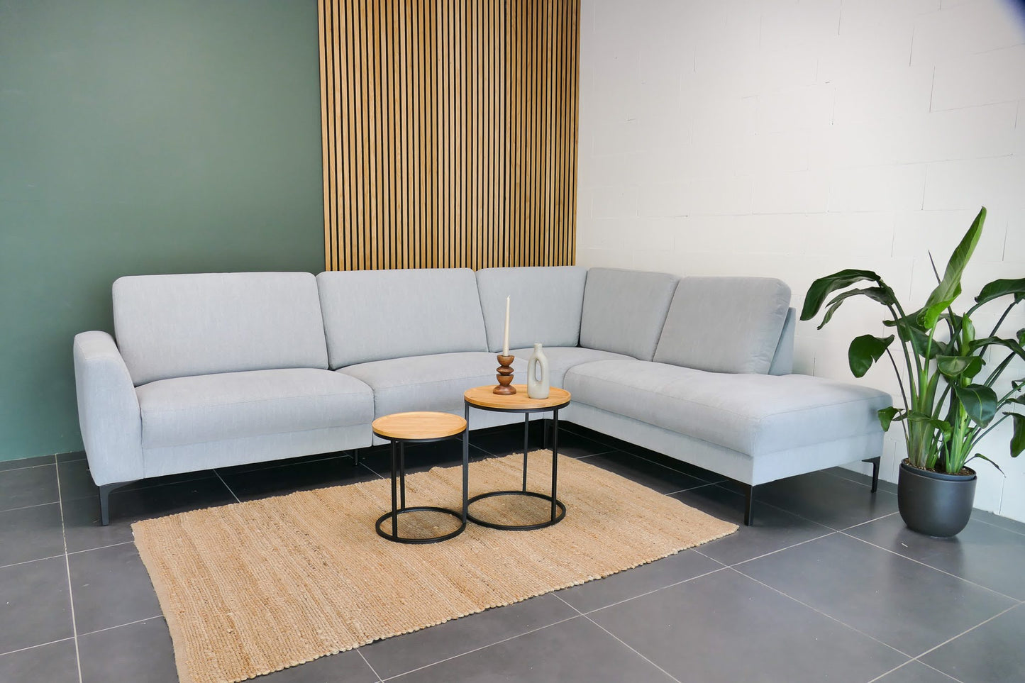 Refurbished Hoekbank Goossens Dallas