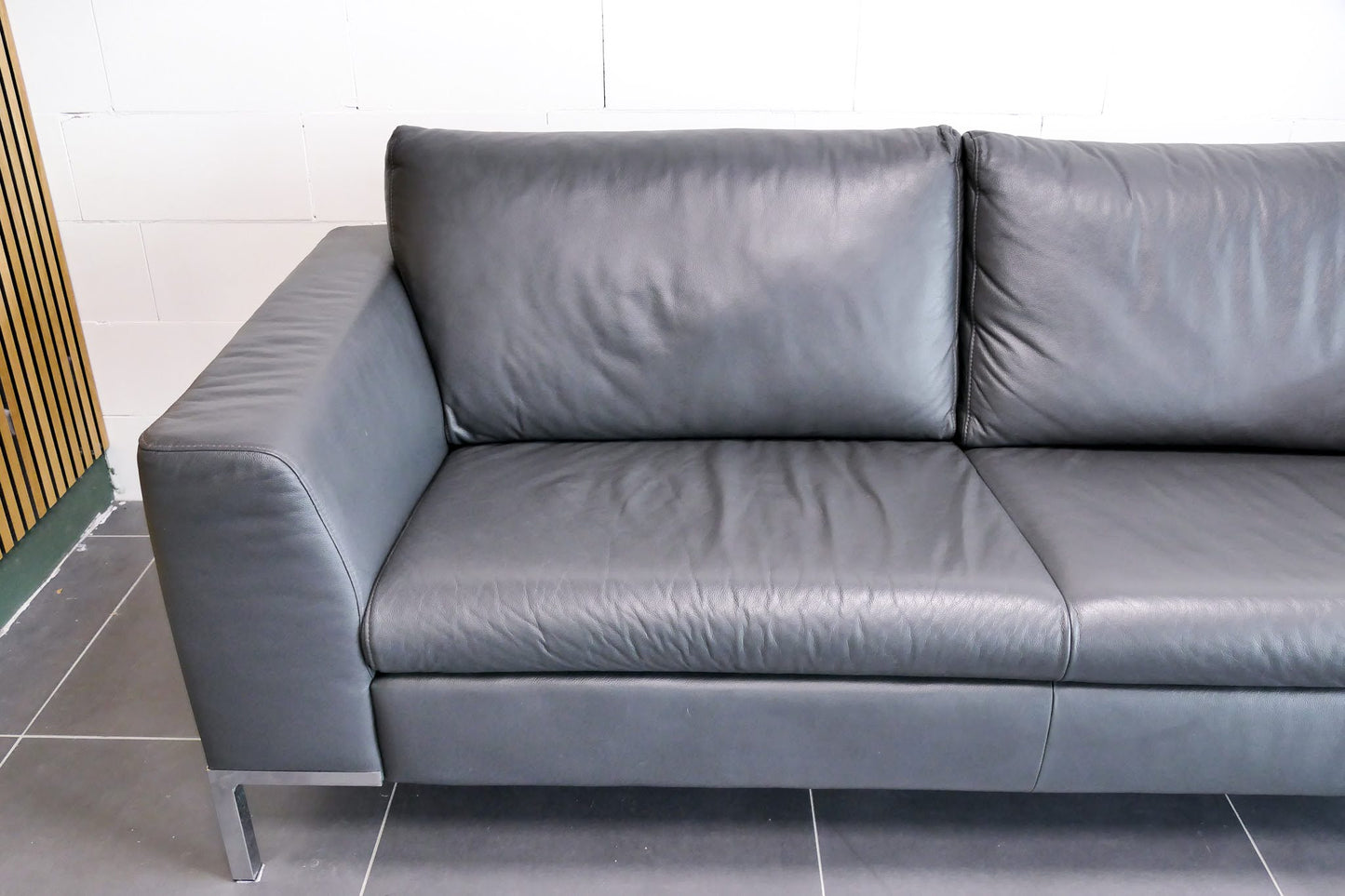 Refurbished Leren Montèl bank 2,5 zits |