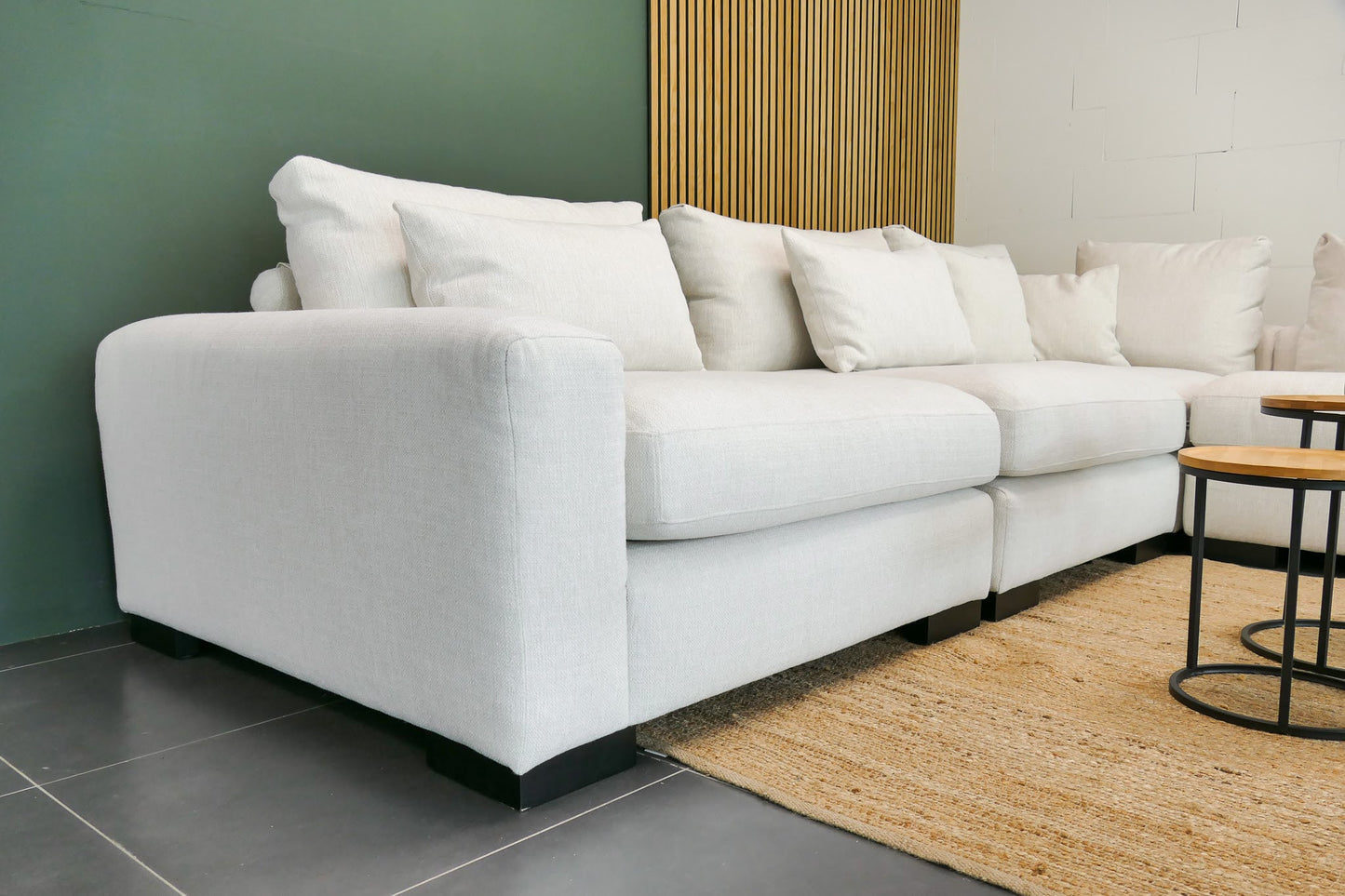 Refurbished Hoekbank Corné Wonen Beige