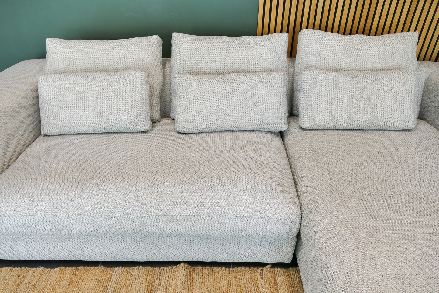 Refurbished Lounge bank beige Troubadour