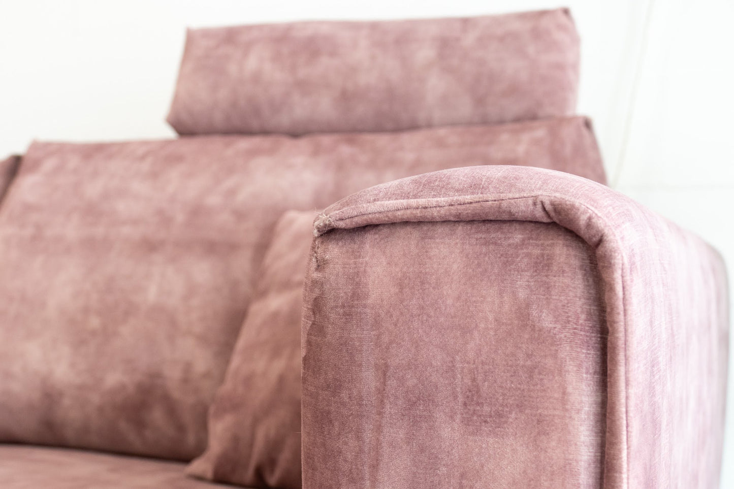 Refurbished Chaise Longue Roze Elektrisch