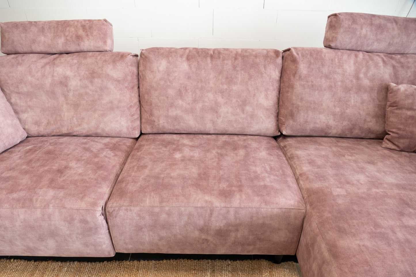 Refurbished Chaise Longue Roze Elektrisch