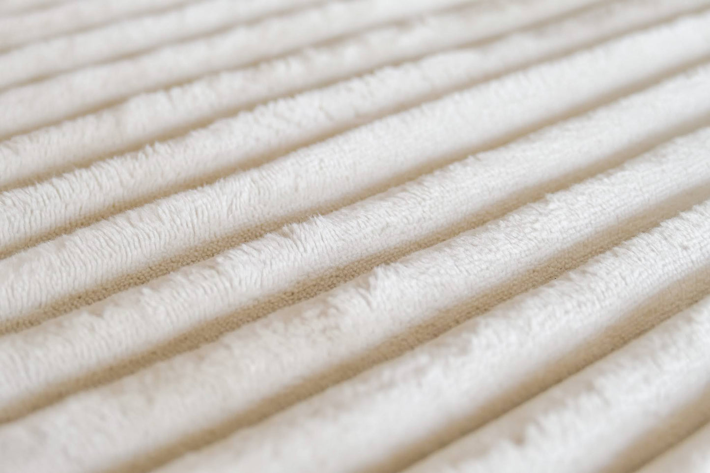 Refurbished Ribstof U-bank Beige