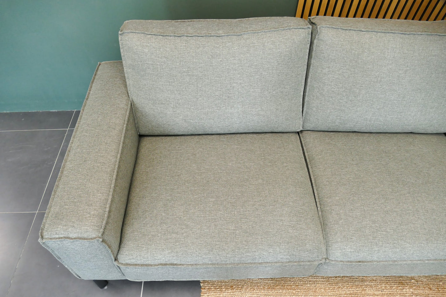 Refurbished U-bank ProfijtMeubel Alburg Groen