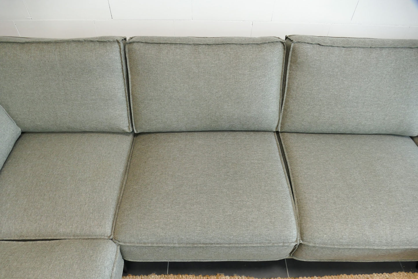 Refurbished U-bank ProfijtMeubel Alburg Groen