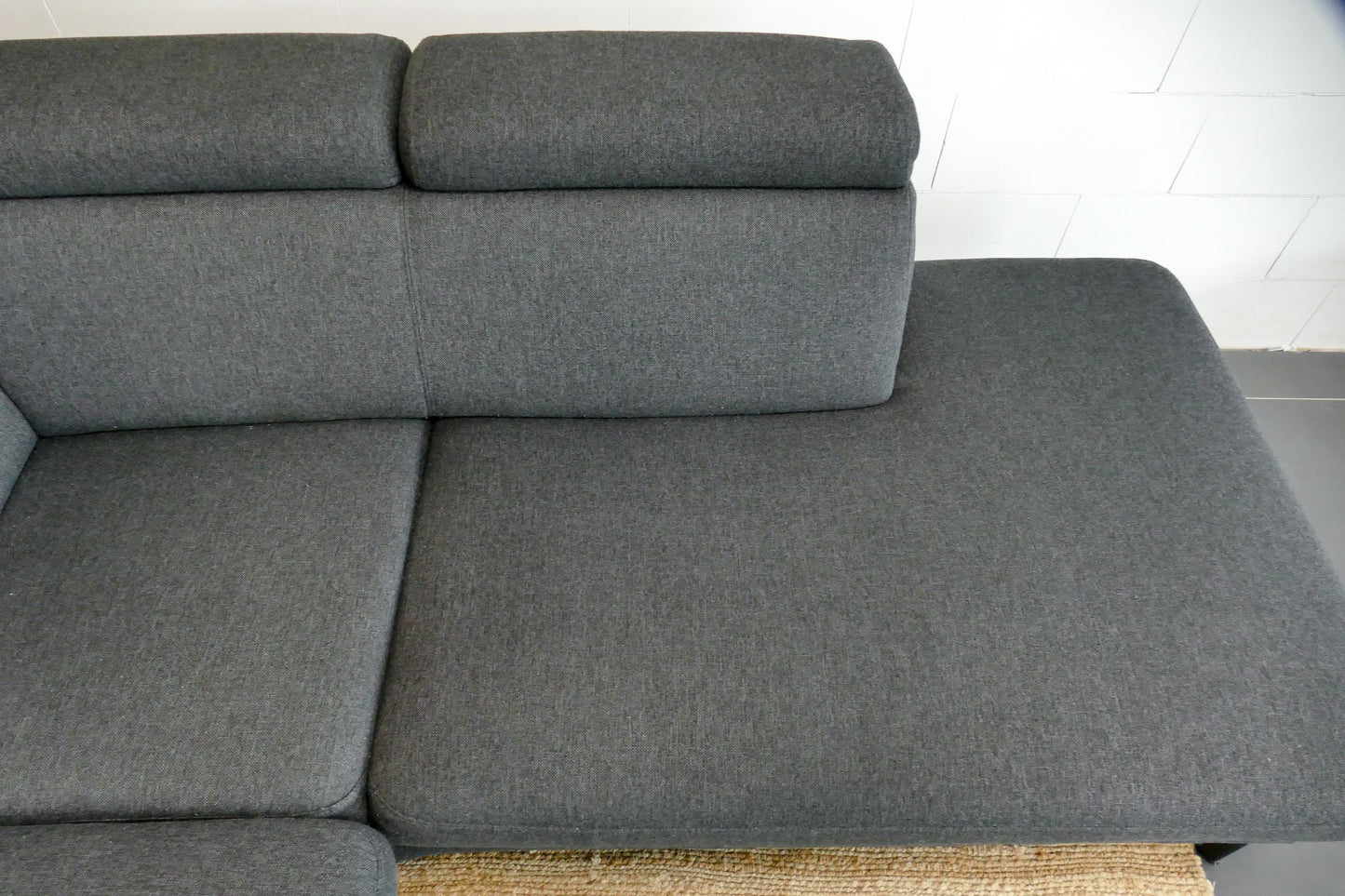 Refurbished Montel Hoekbank Modena Antraciet