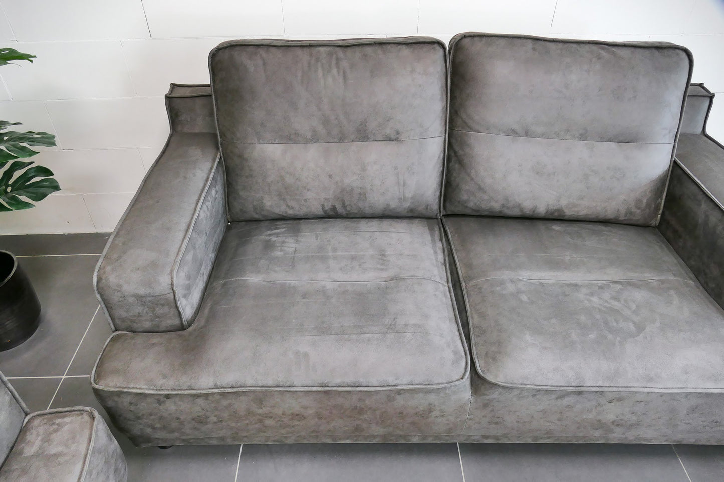 Refurbished 2,5 + 3 zits antraciet