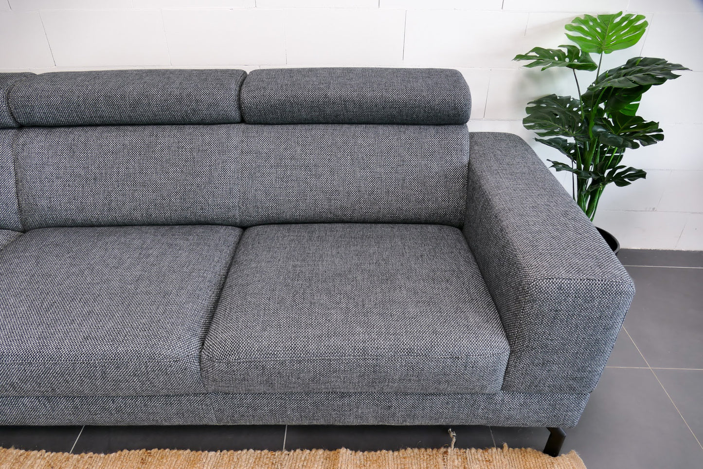 Refurbished Montel Hoekbank Tosca Antraciet