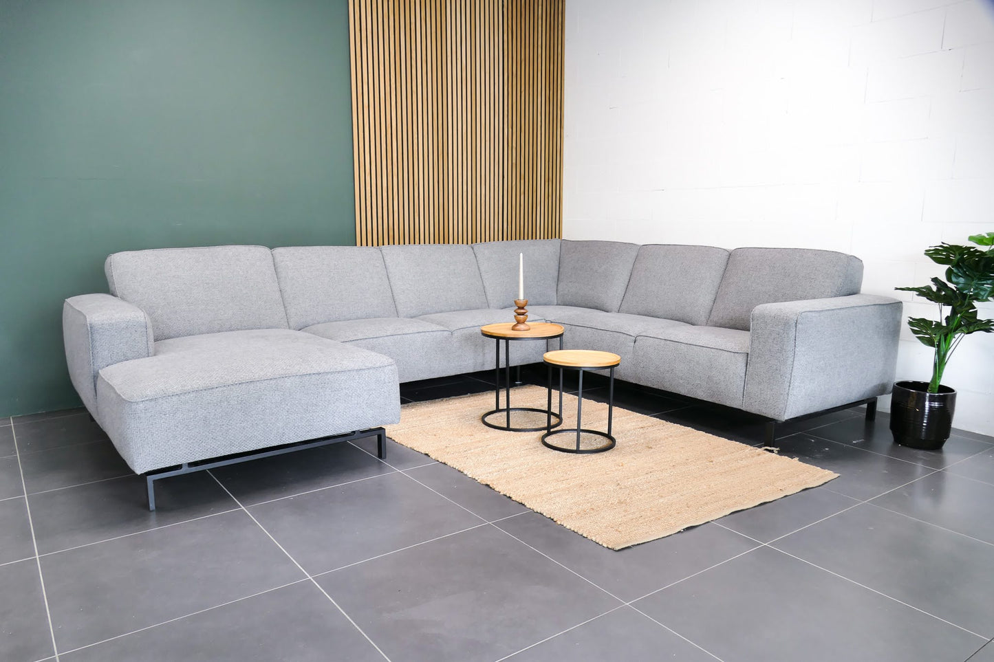 Refurbished Moderne U-bank Lichtgrijs Trendhopper