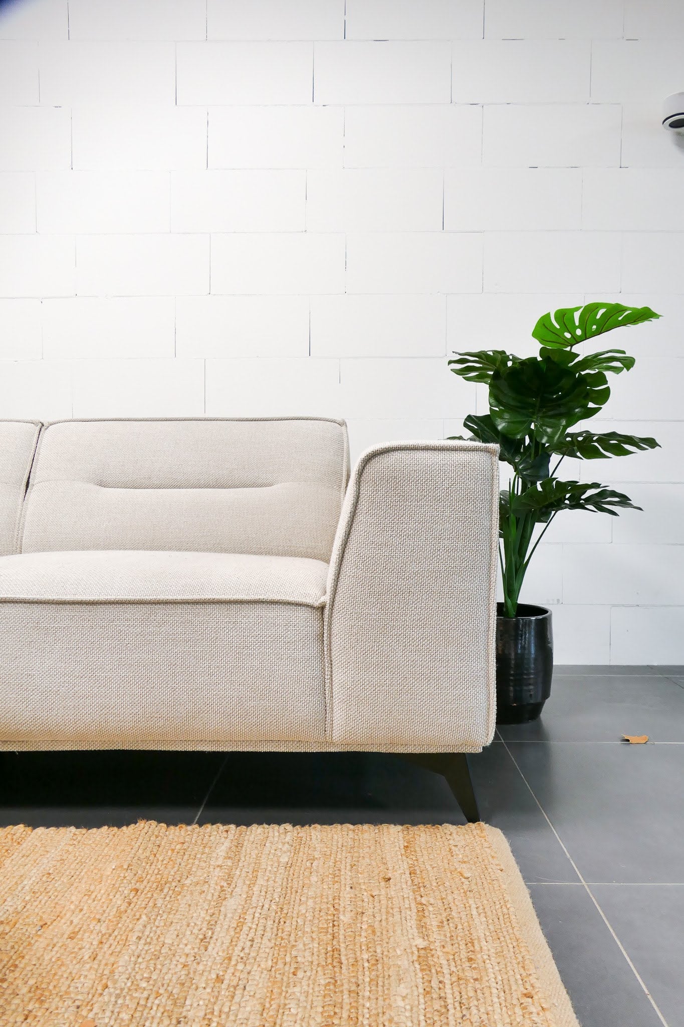 Refurbished De Bommel Hoekbank Beige
