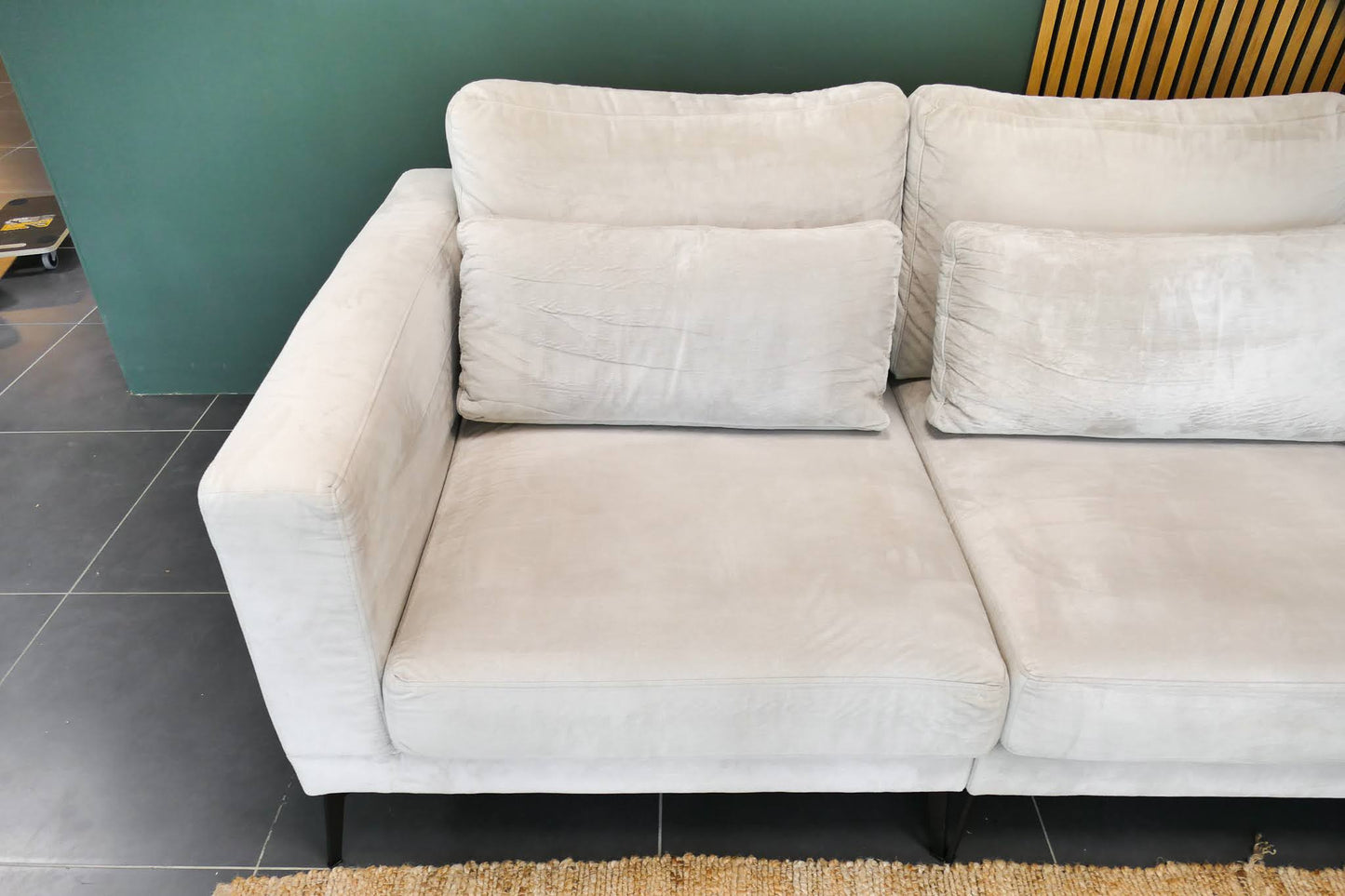 Refurbished Hoekbank Roberto Beige