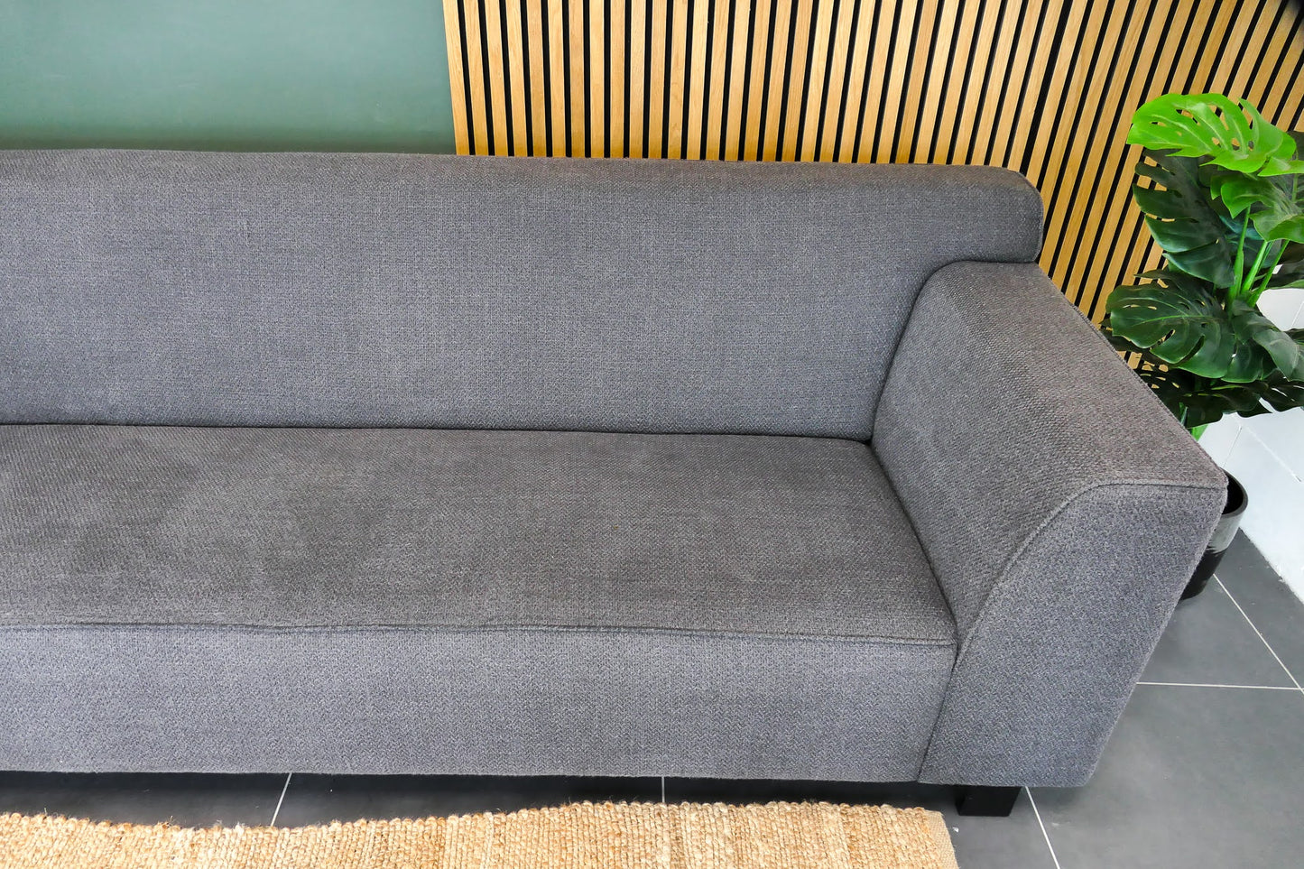 Refurbished Moderne 3 zits antraciet