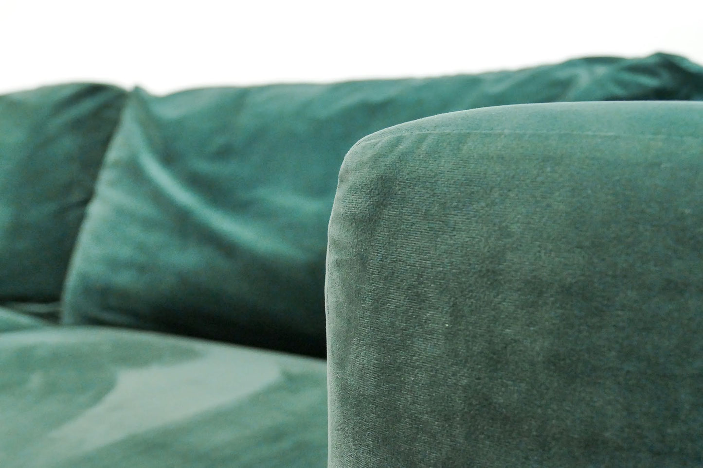 Refurbished Chaise Longue 4x6 Sofa Groen