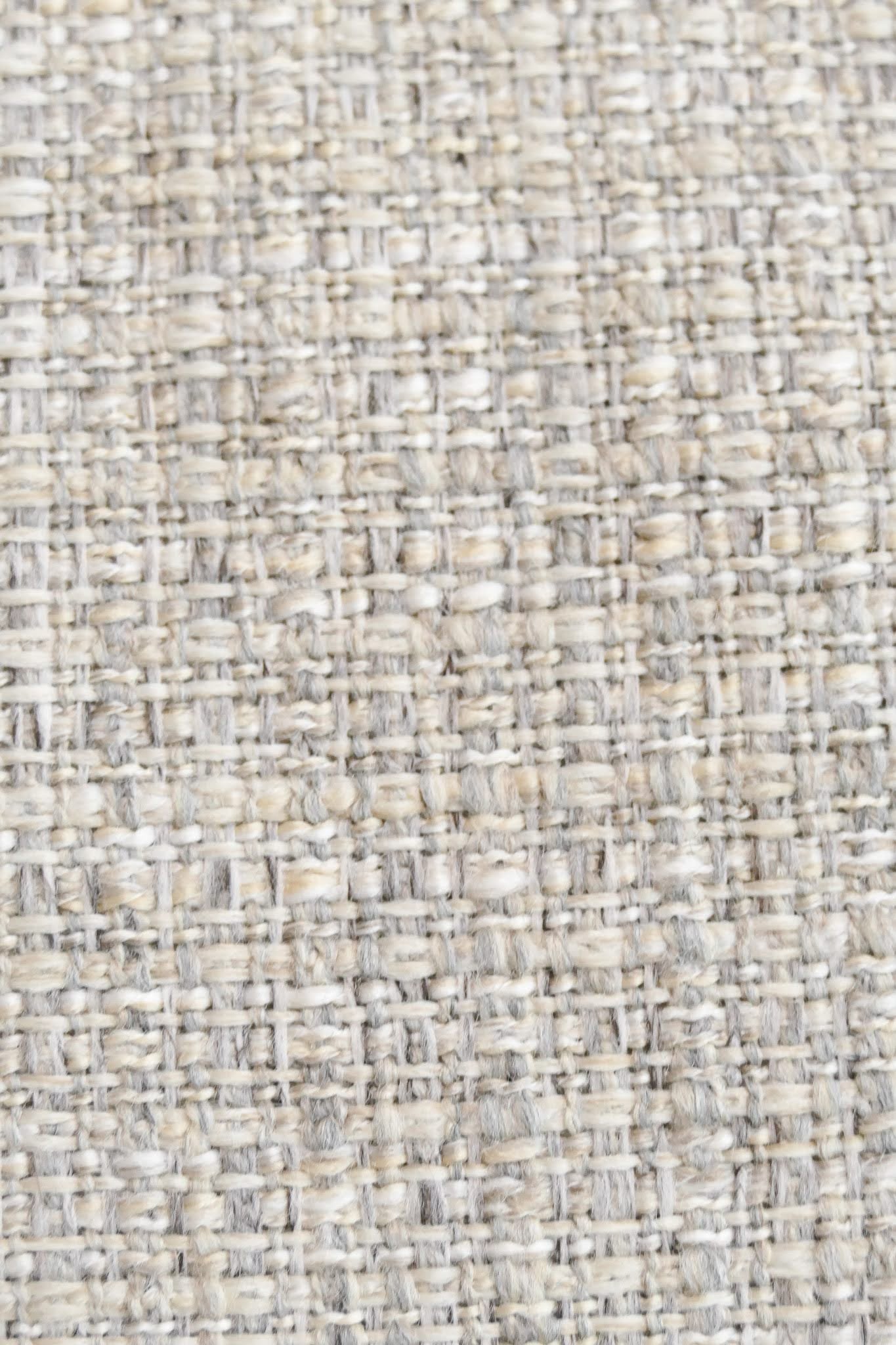 Refurbished Hoekbank Pronto met hocker beige