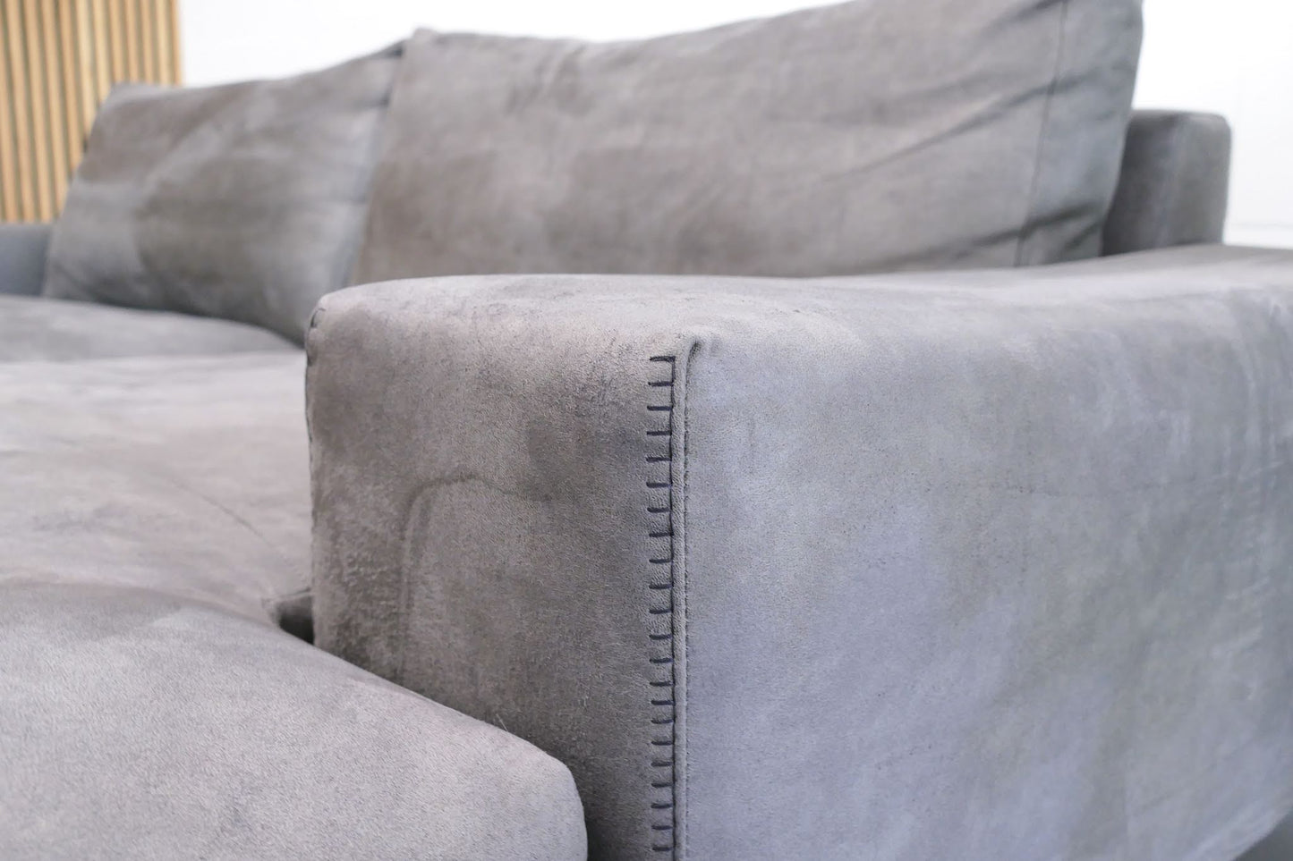 Refurbished Kleine Chaise Longue Antraciet Zitmaxx