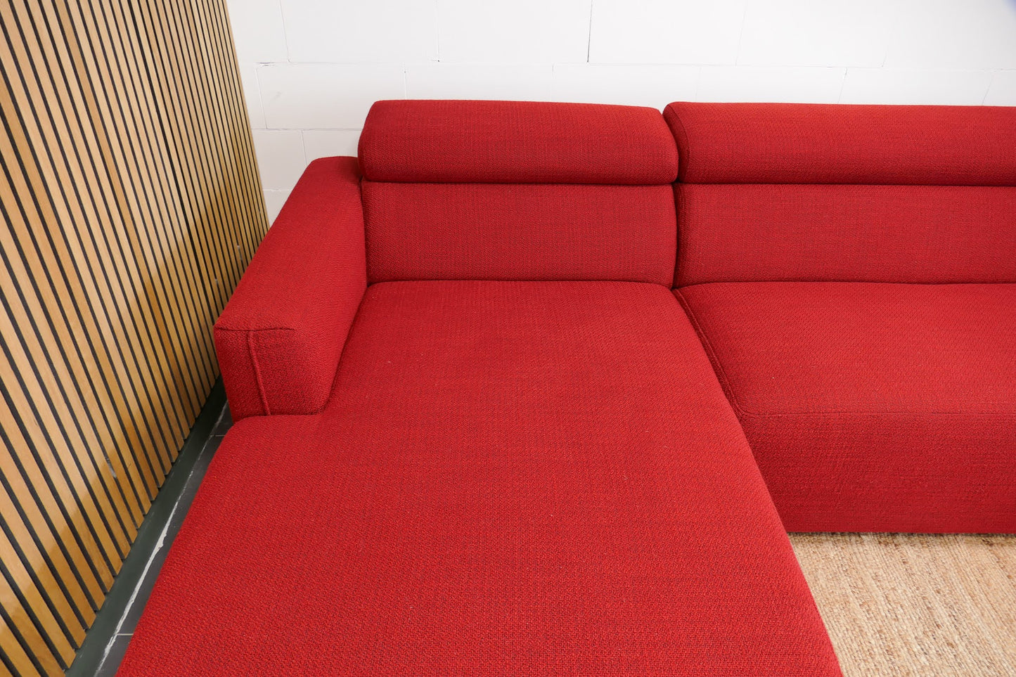 Refurbished Montel Pepper Lounge bank Rood