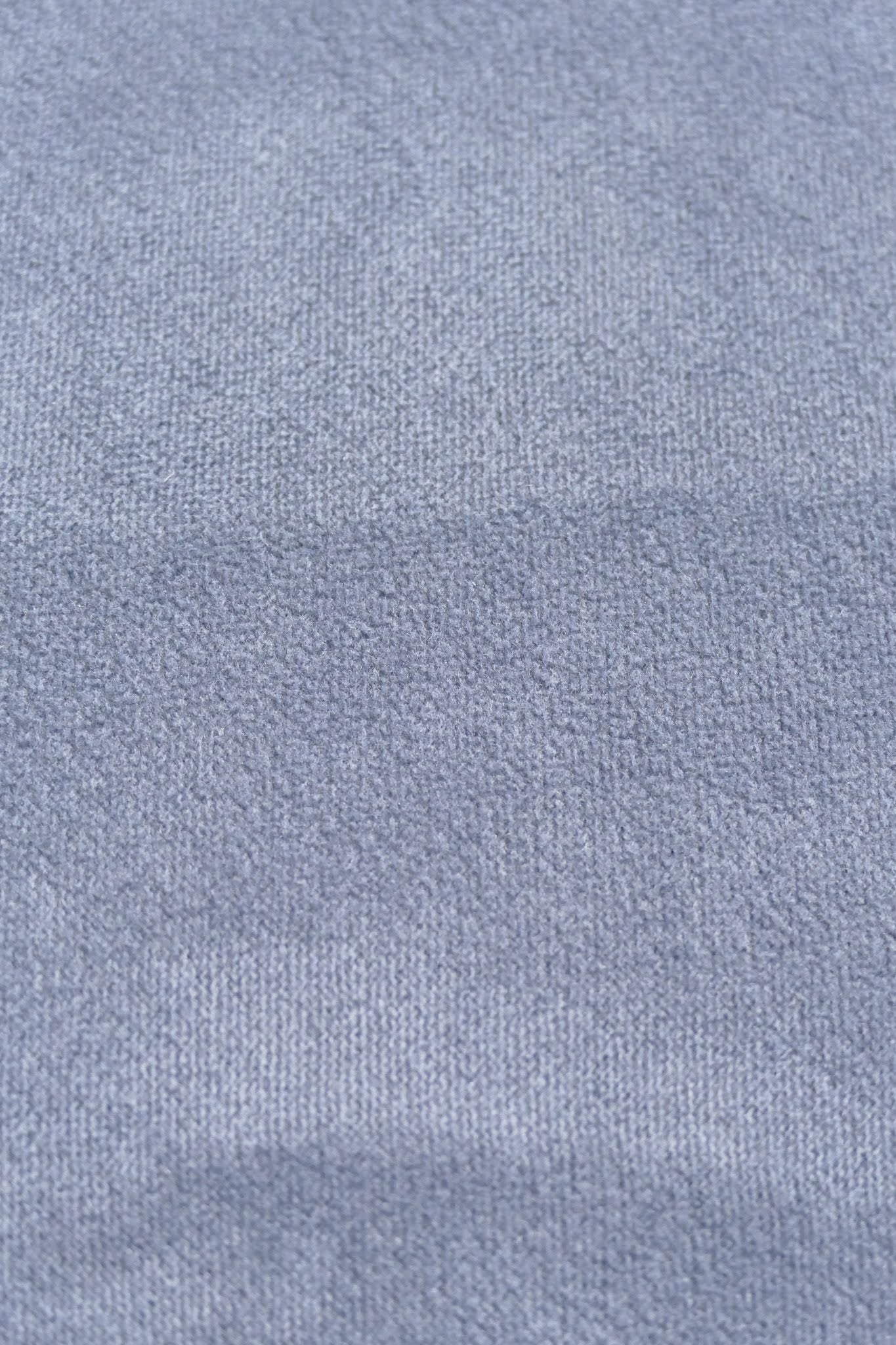 Refurbished Moderne Hoekbank Velvet Blauw