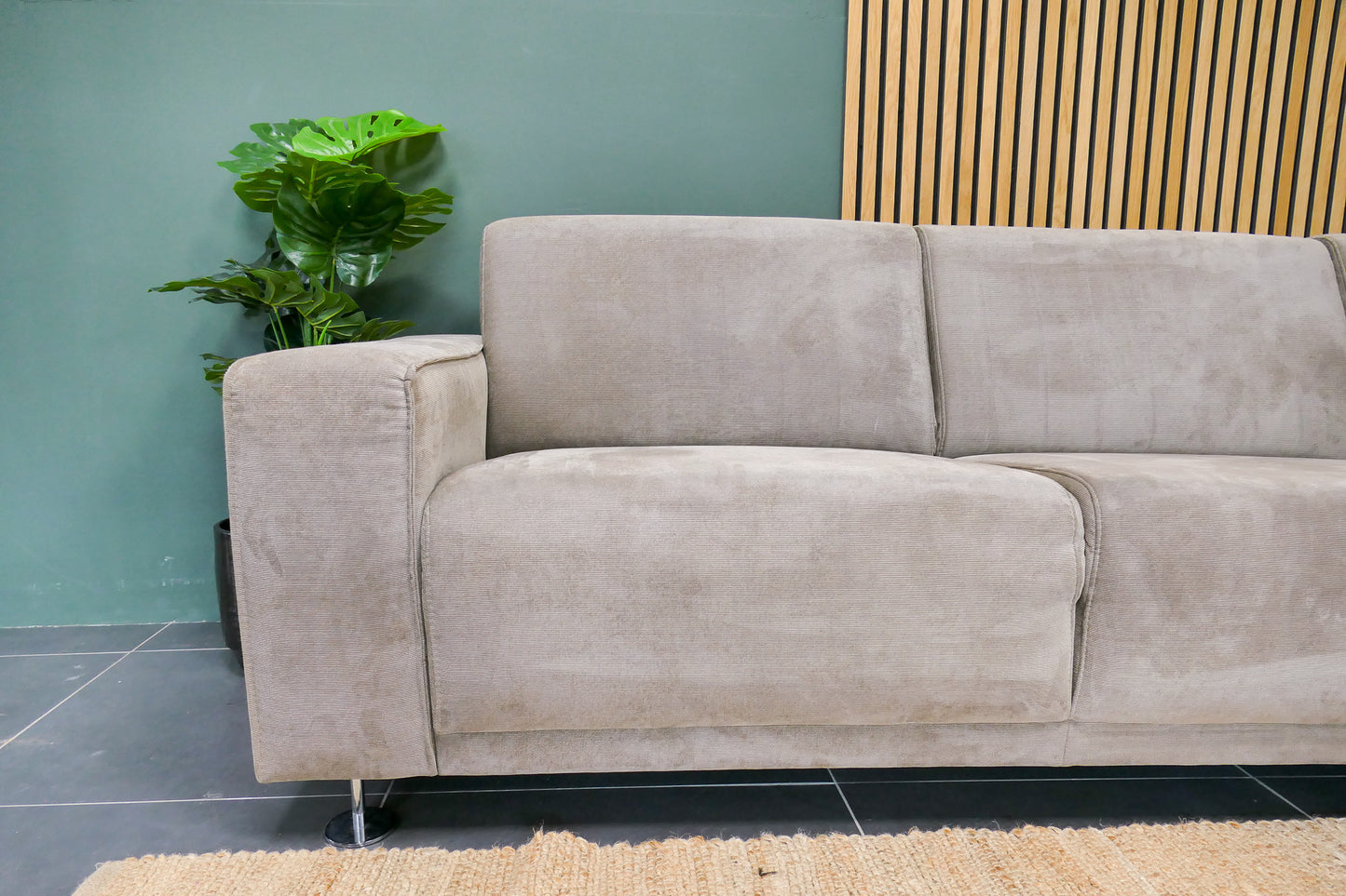 Refurbished Hoekbank Taupe Sanders Wonen