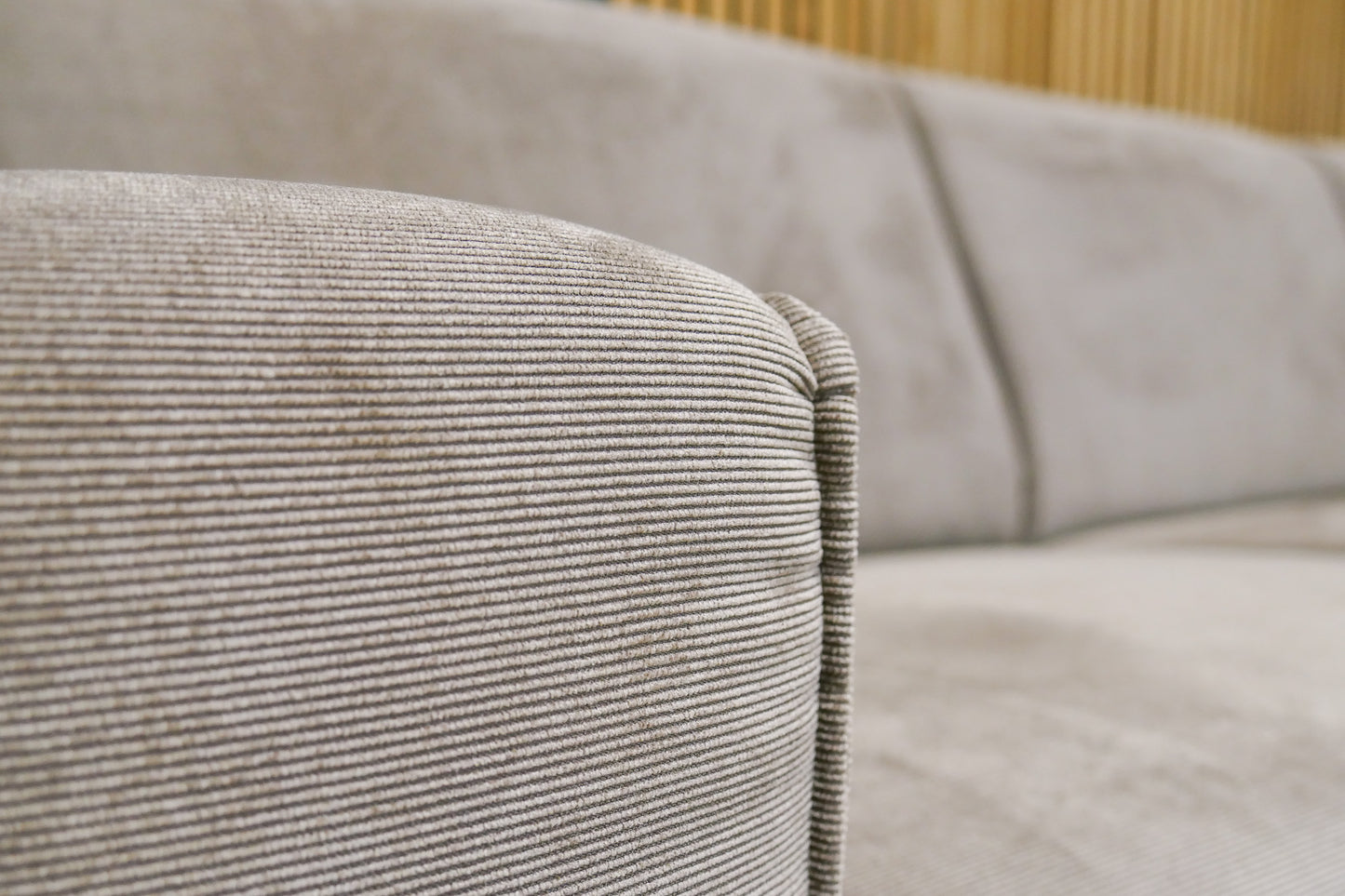 Refurbished Hoekbank Taupe Sanders Wonen