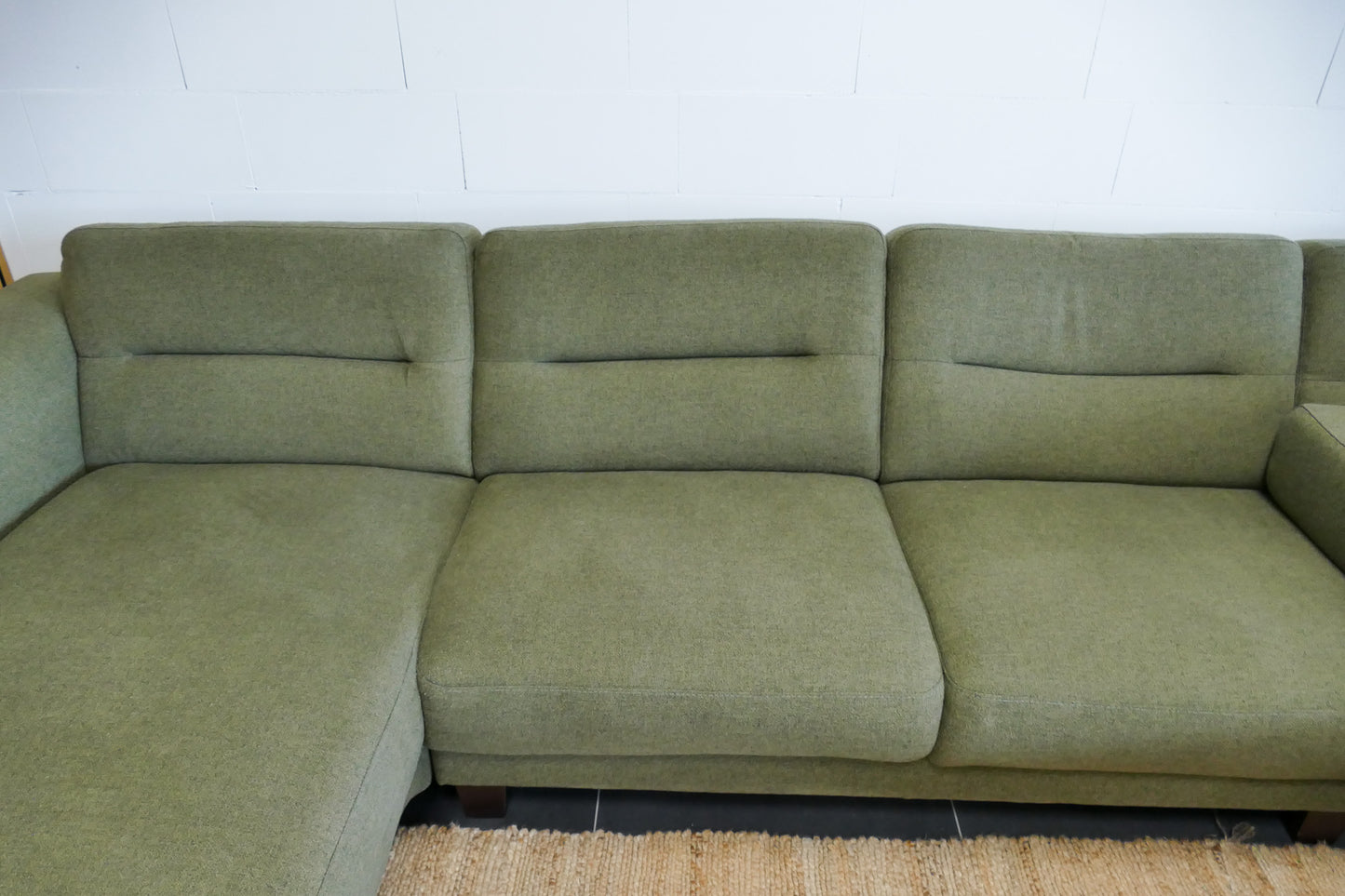 Refurbished Henders & Hazel U bank Groen