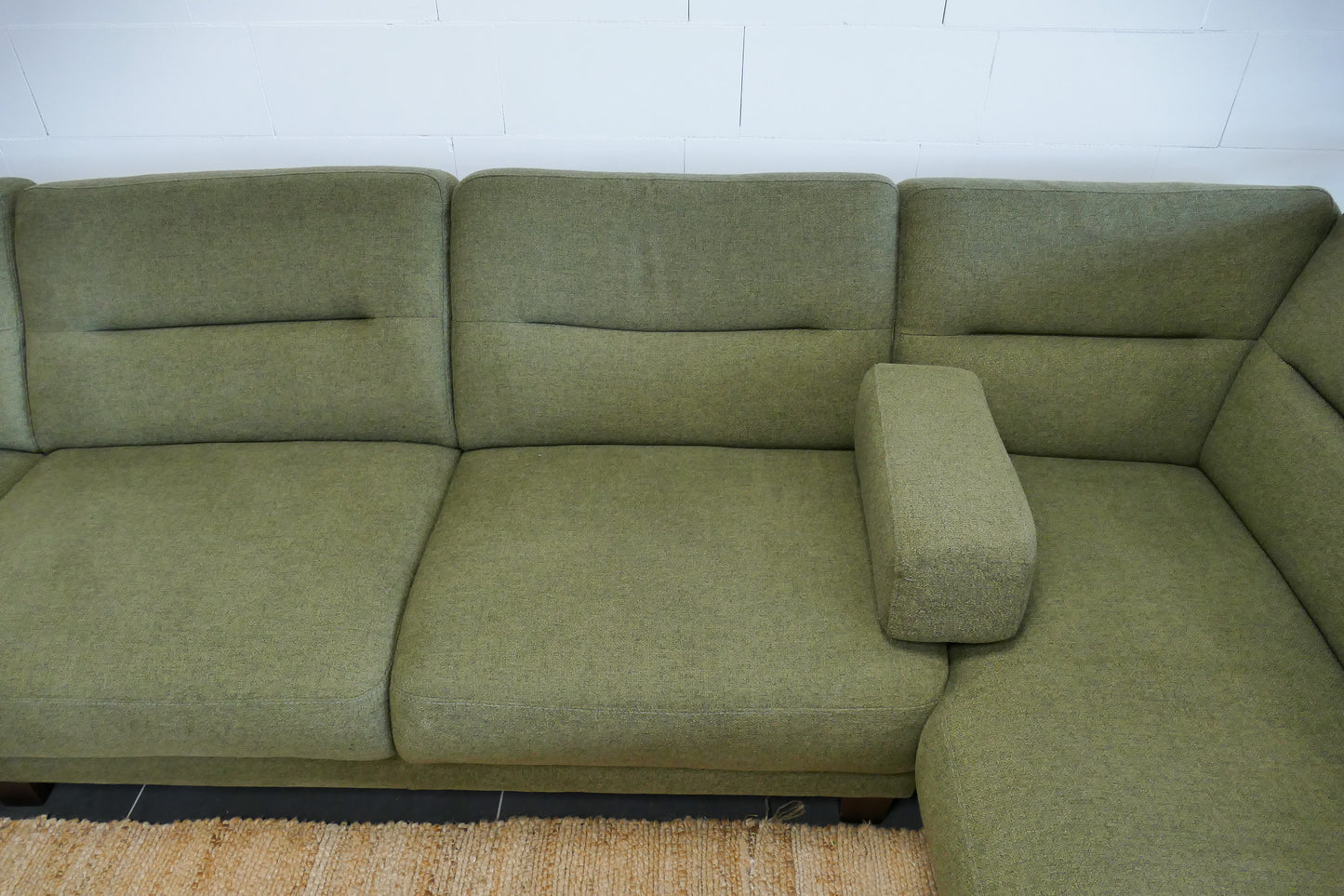Refurbished Henders & Hazel U bank Groen