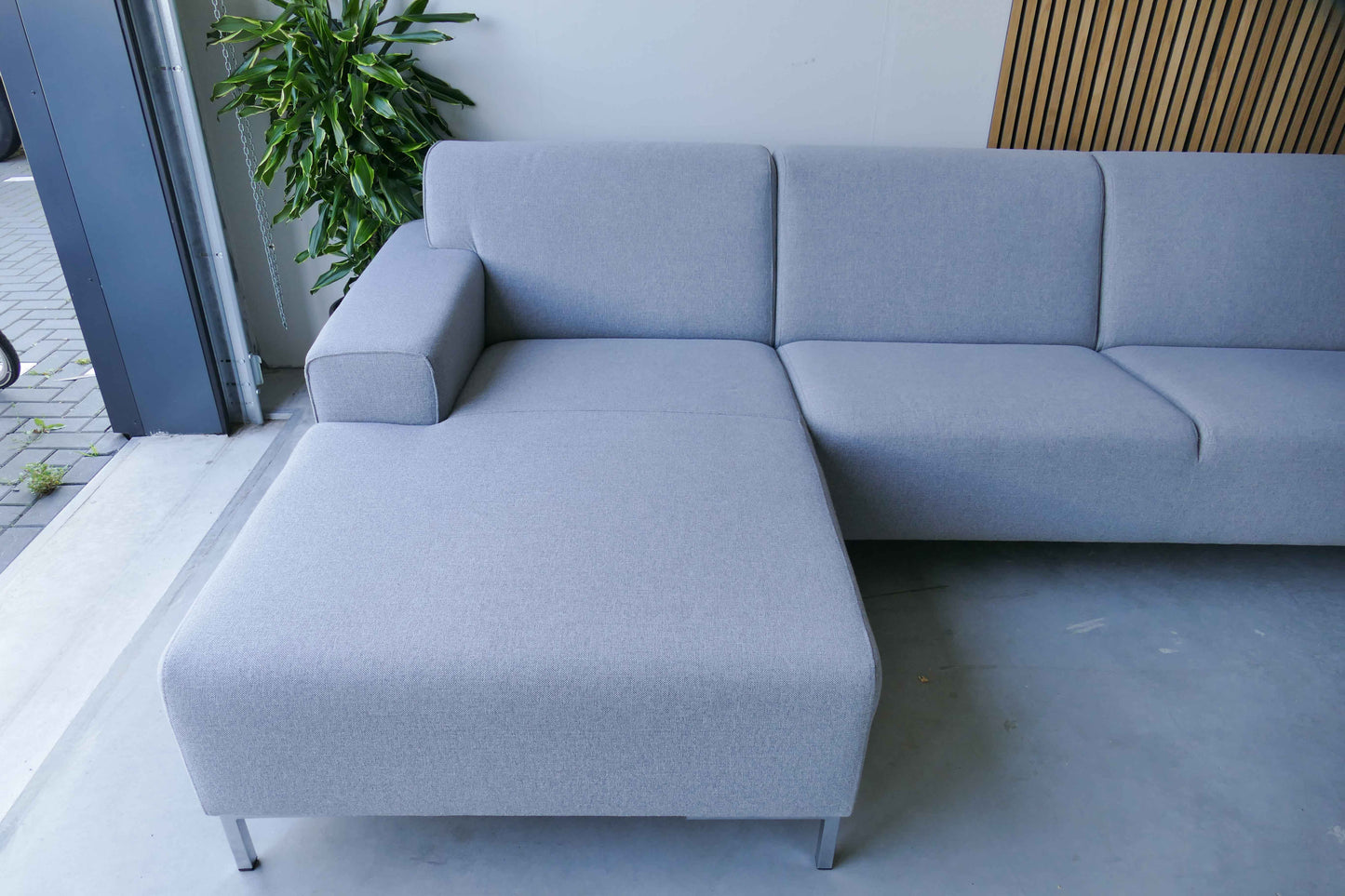 Chaise Longue Lichtgrijs Piet Klerkx