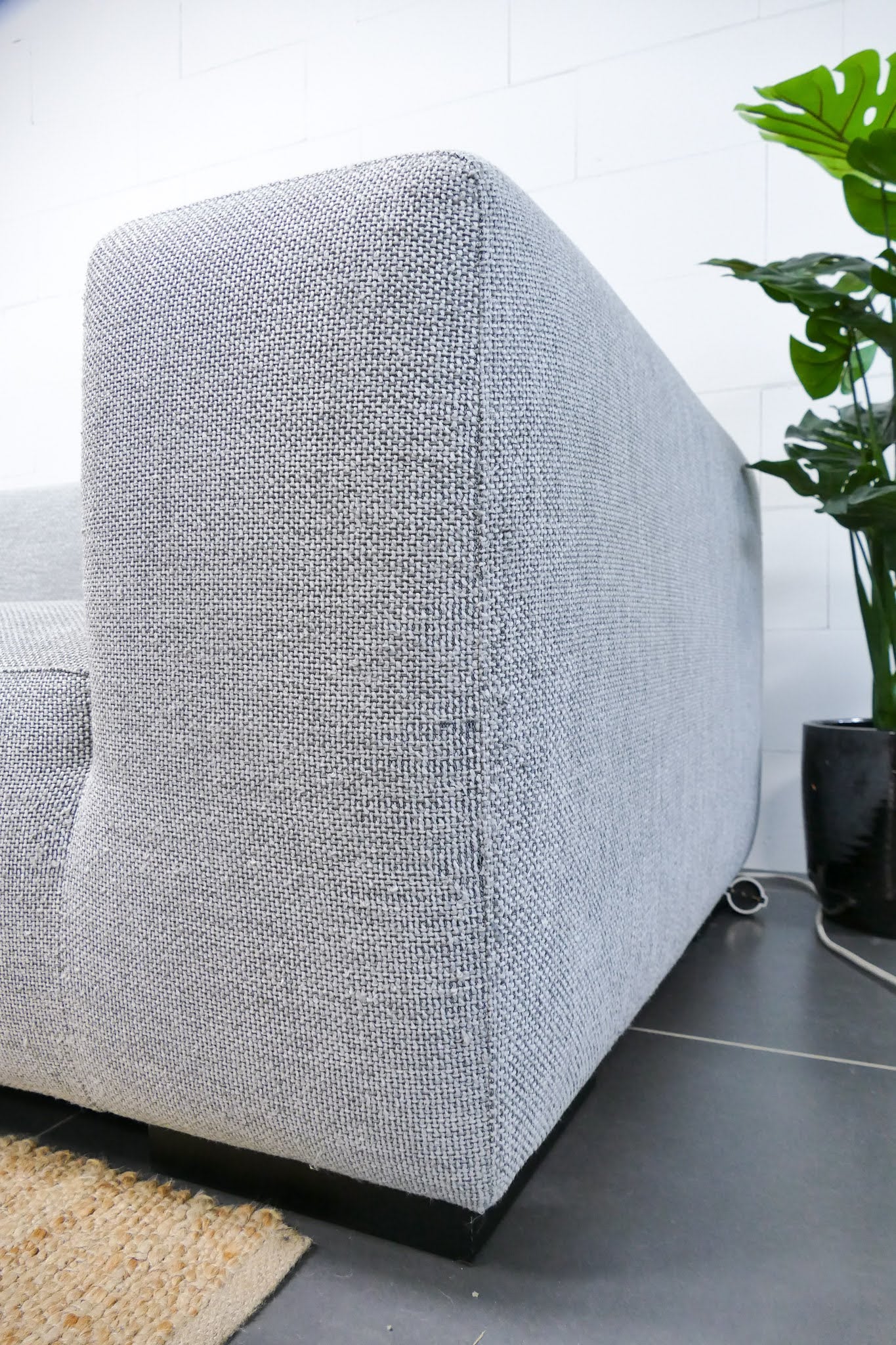 Refurbished Koozo Hoekbank Robin Junior grijs