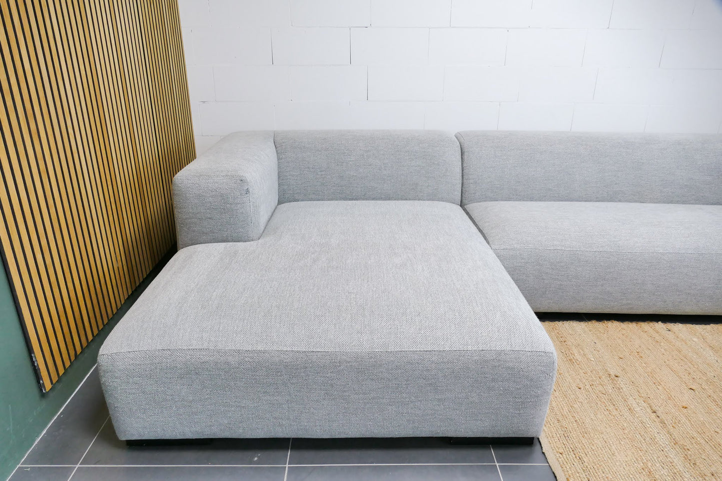 Refurbished Koozo Hoekbank Robin Junior grijs