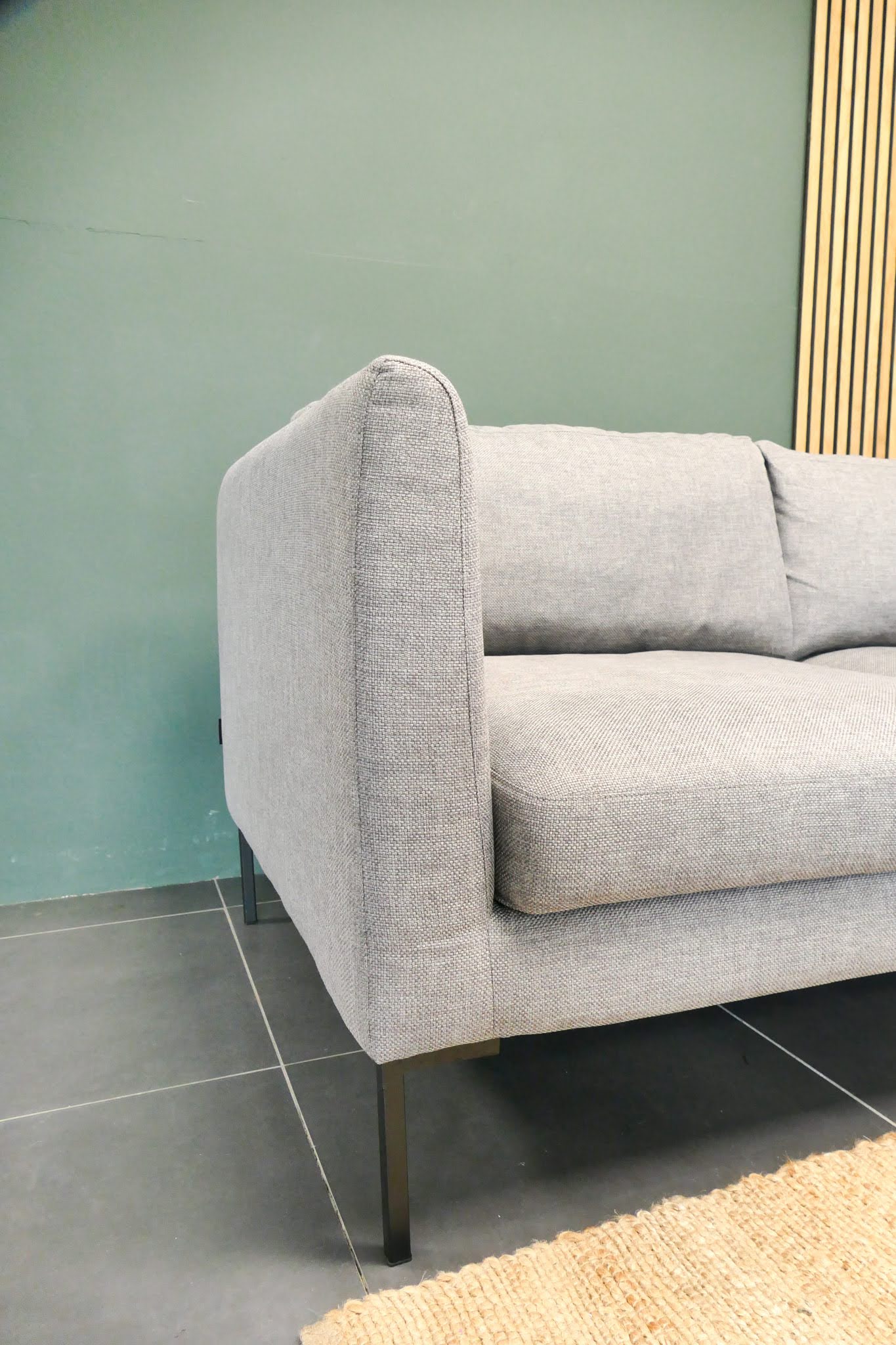 Refurbished Goossens Chaise Longue grijs